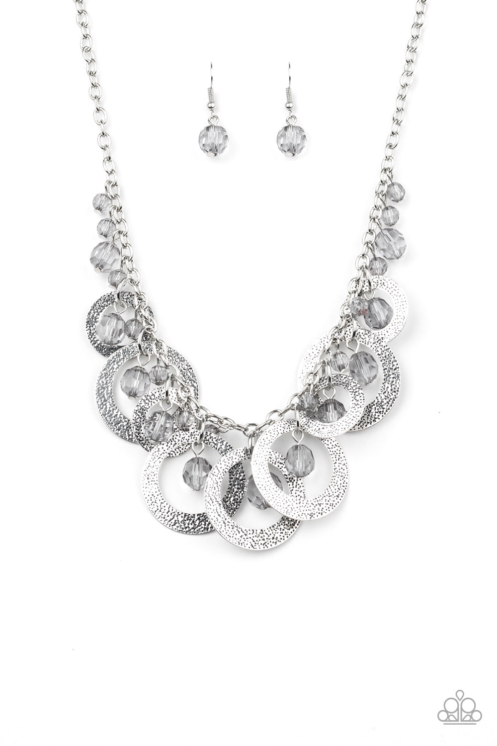 Turn It Up-Silver Necklace
