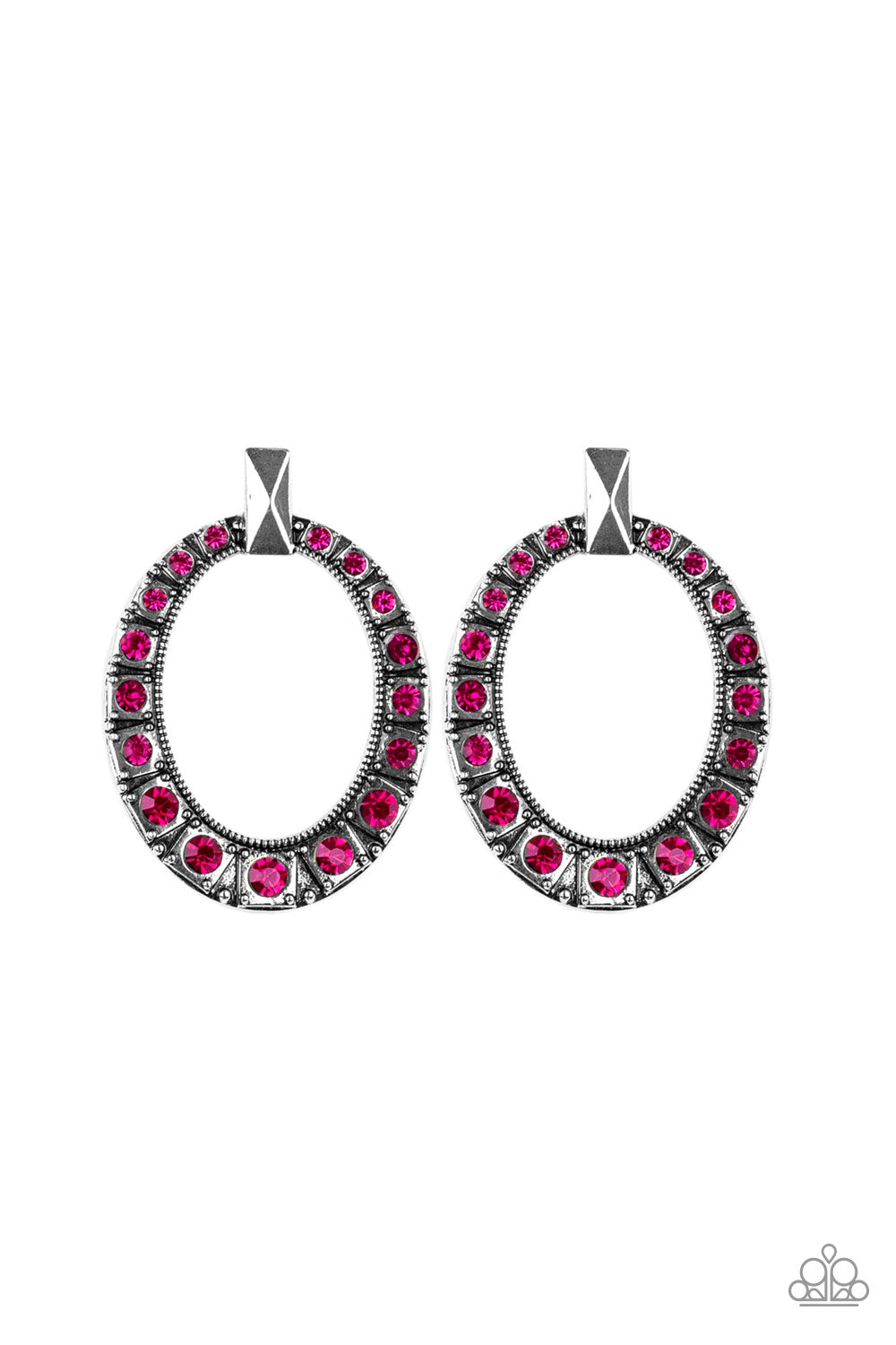 All For GLOW-Pink Post Earring