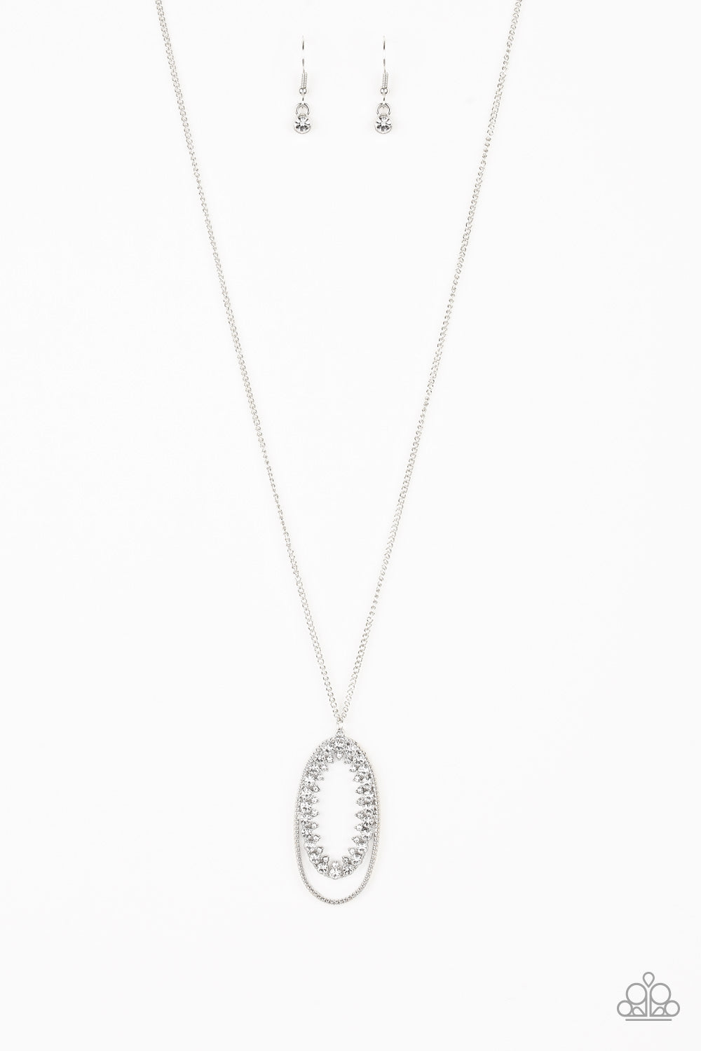 Money Mood-White Necklace
