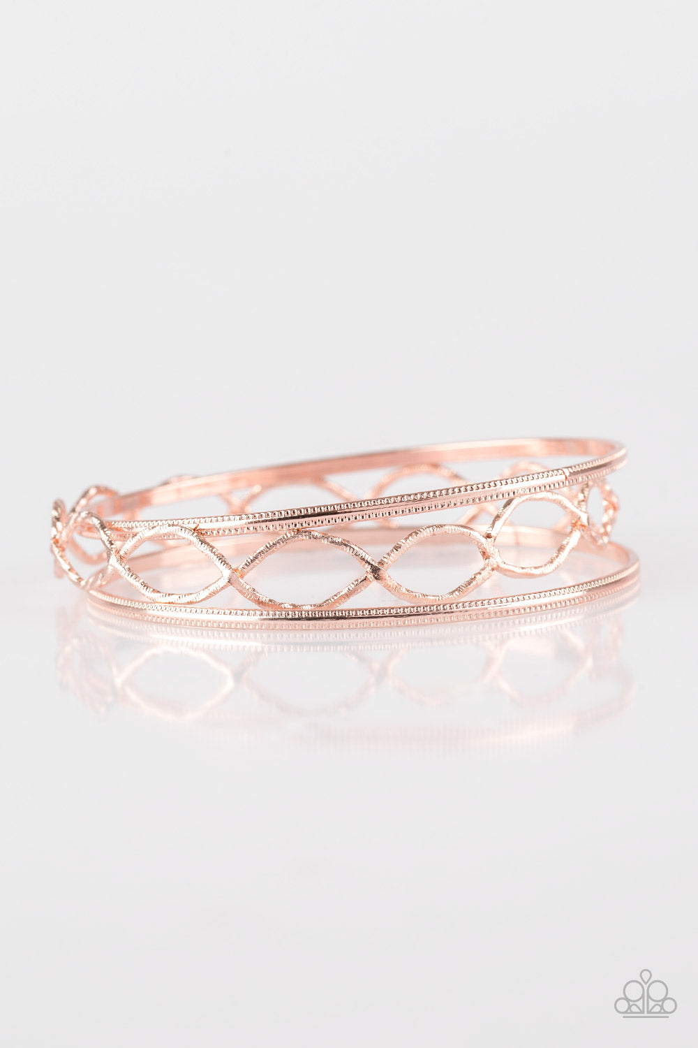 Metal Manic-Rose Gold Bracelet
