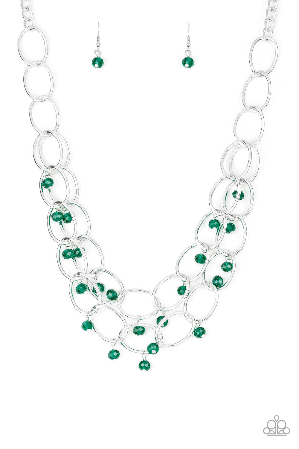 Yacht Tour-Green Necklace