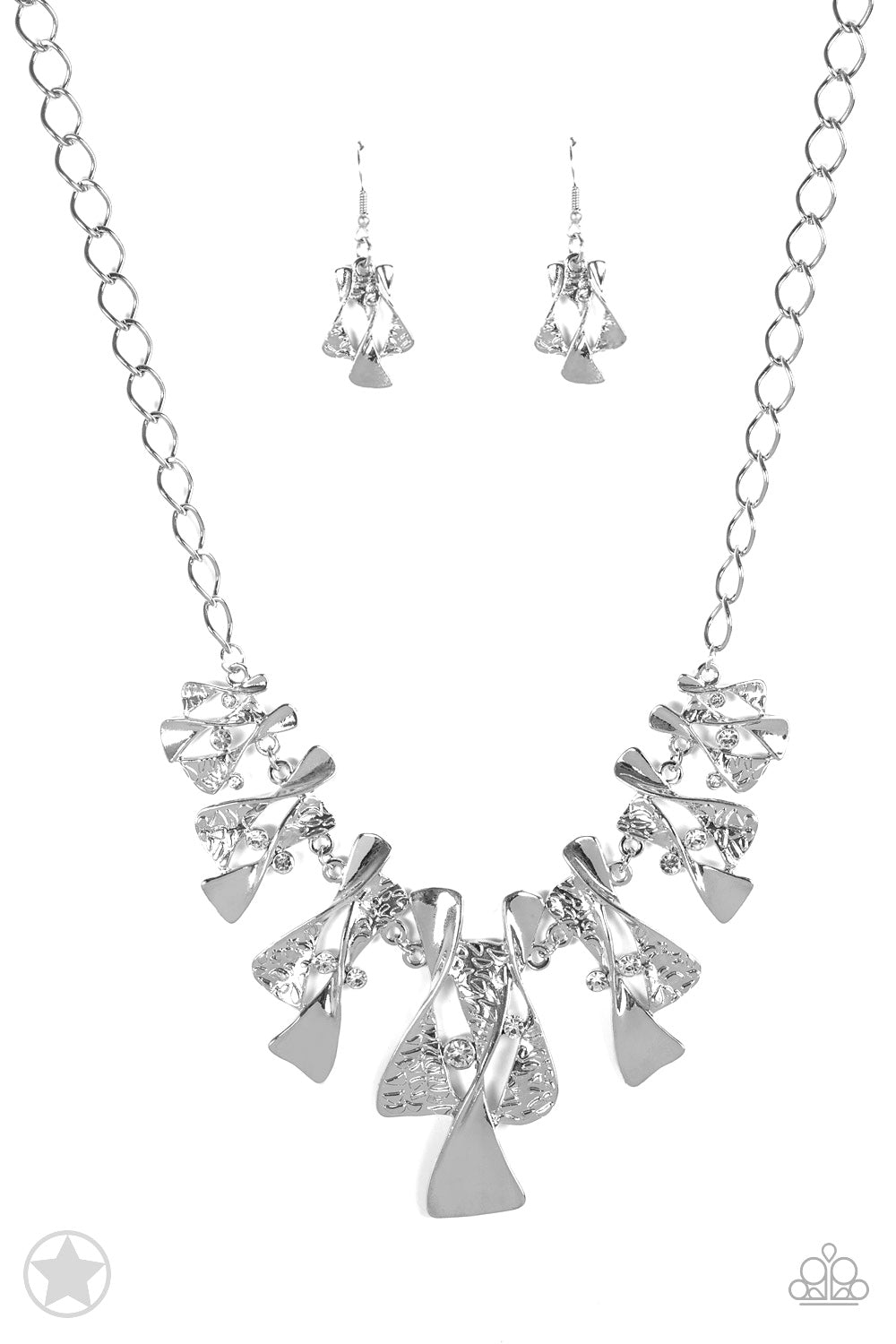 The Sands of Time-Silver Necklace