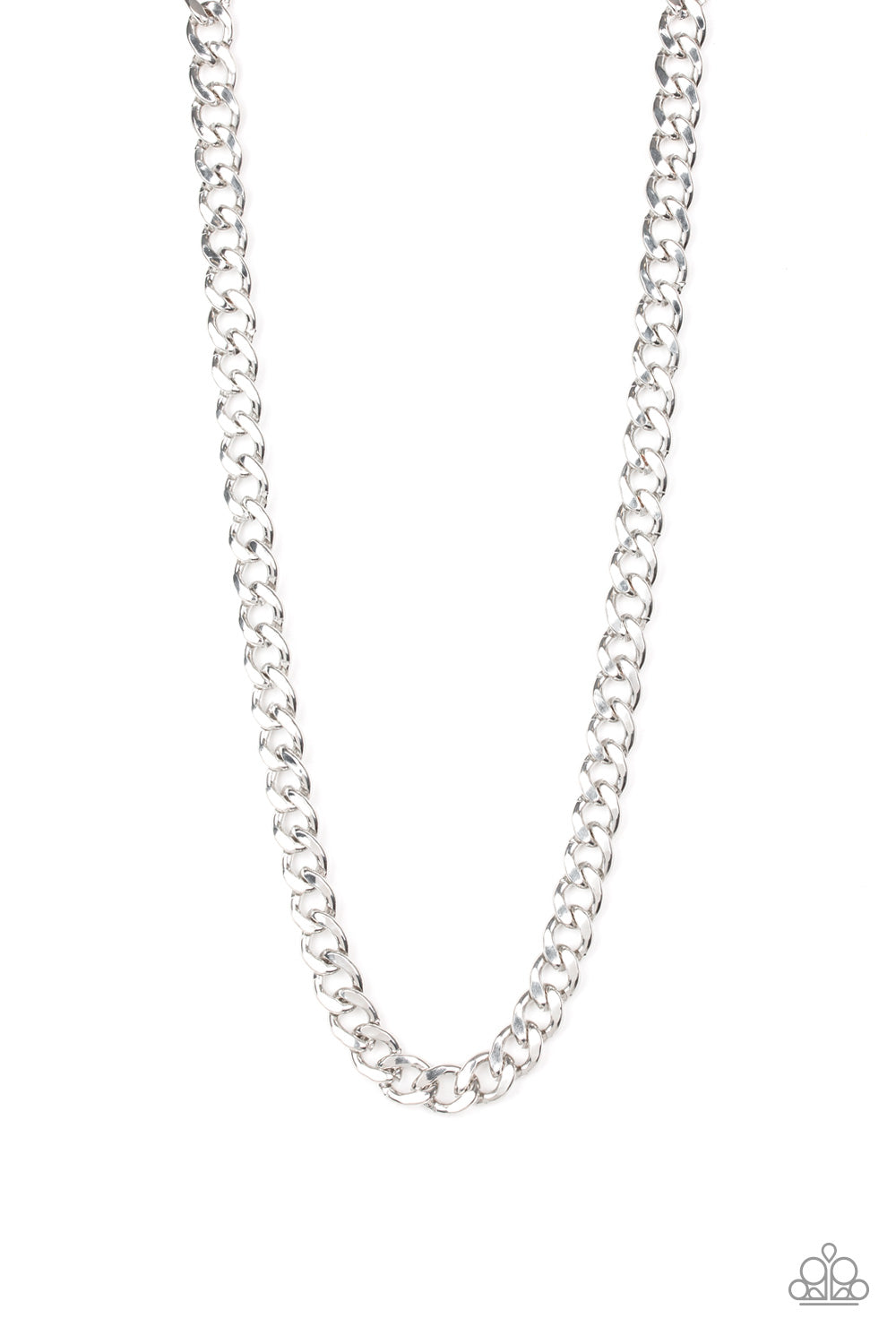 Alpha-Silver Urban Necklace