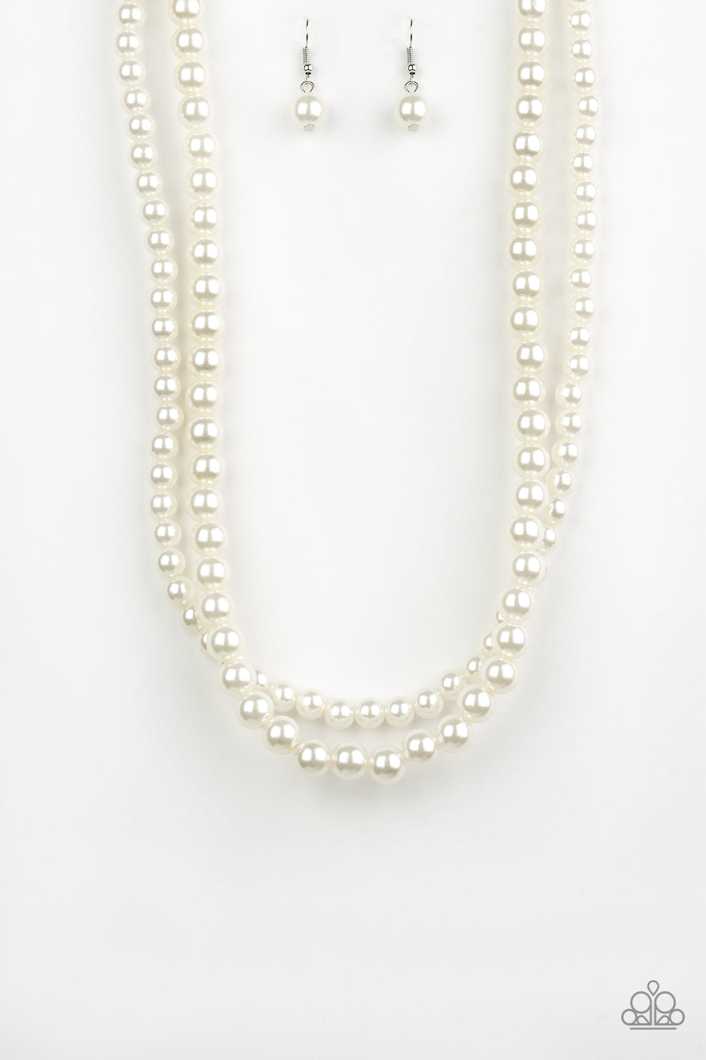 Woman Of The Century-White Necklace