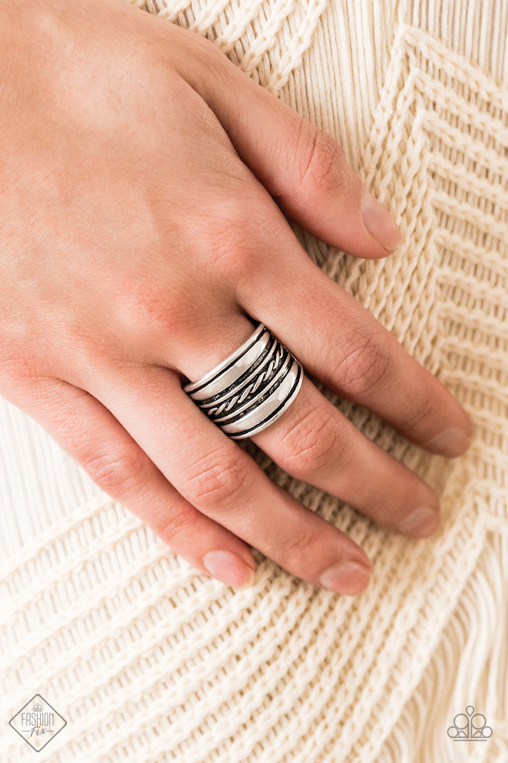 Let It Layer-Silver Ring