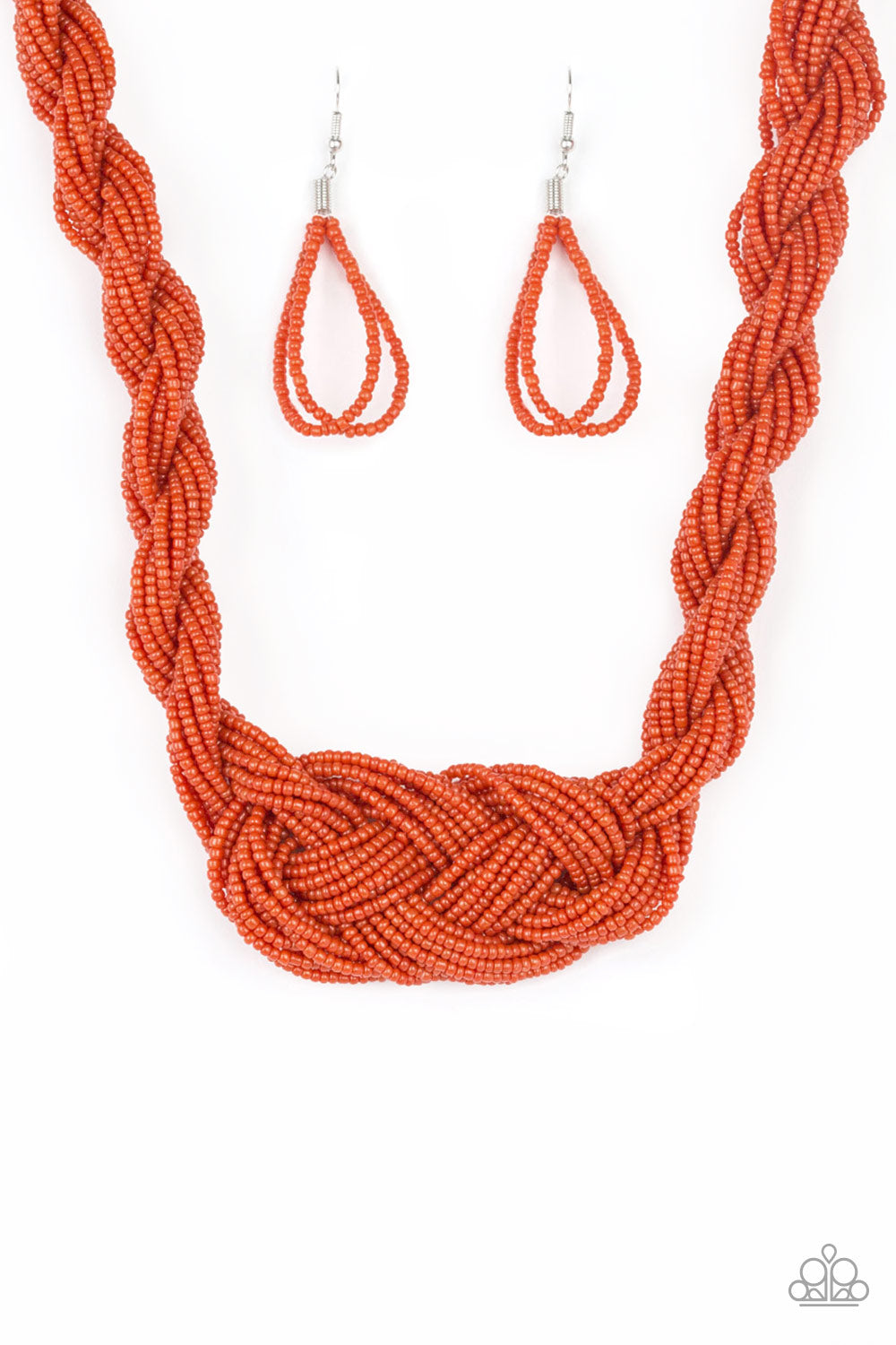A Standing Ovation-Orange Necklace
