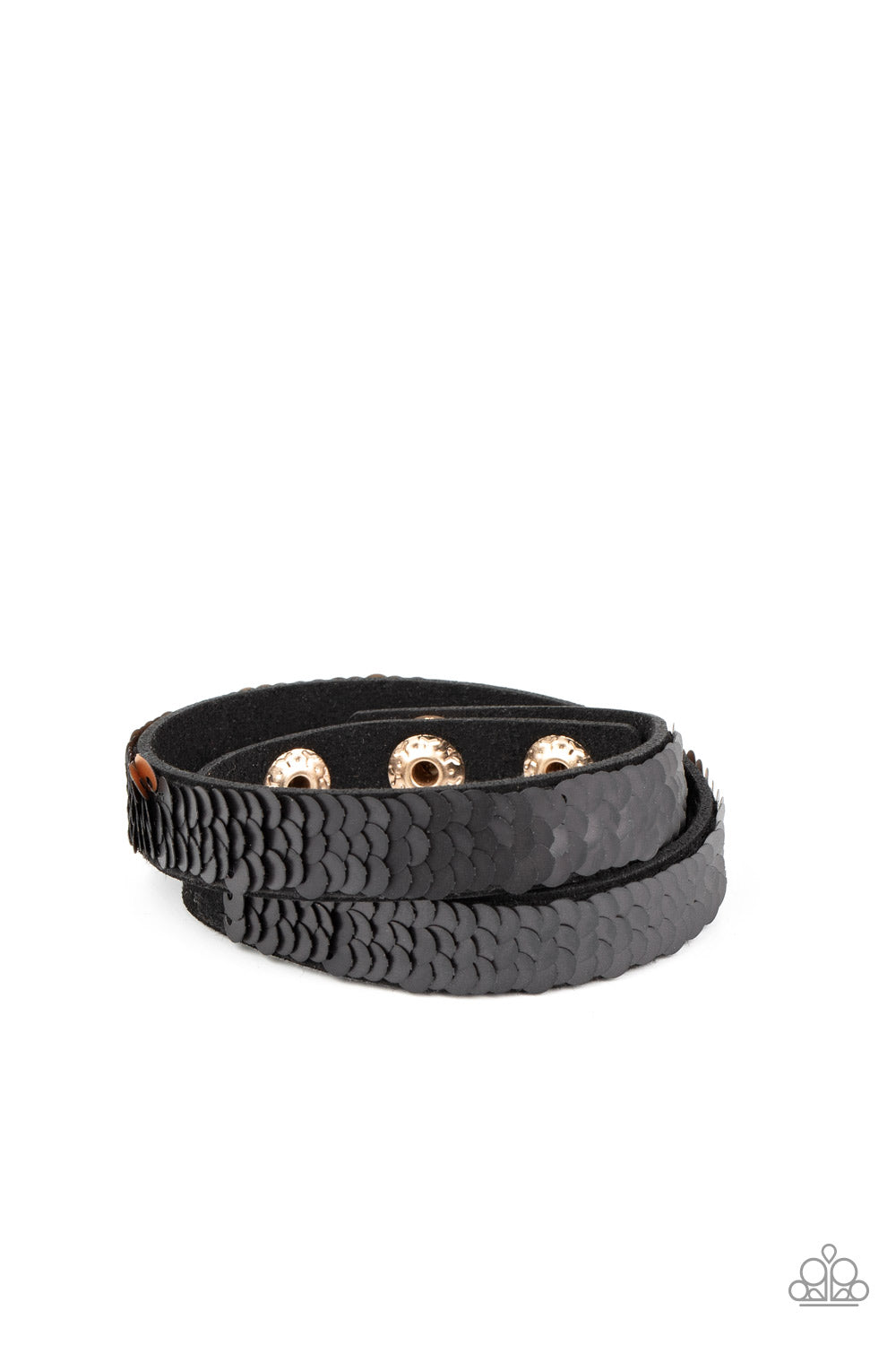 Under The SEQUINS-Black Urban Bracelet