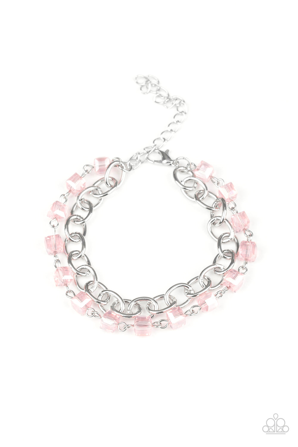 Life Of The Block Party-Pink Bracelet