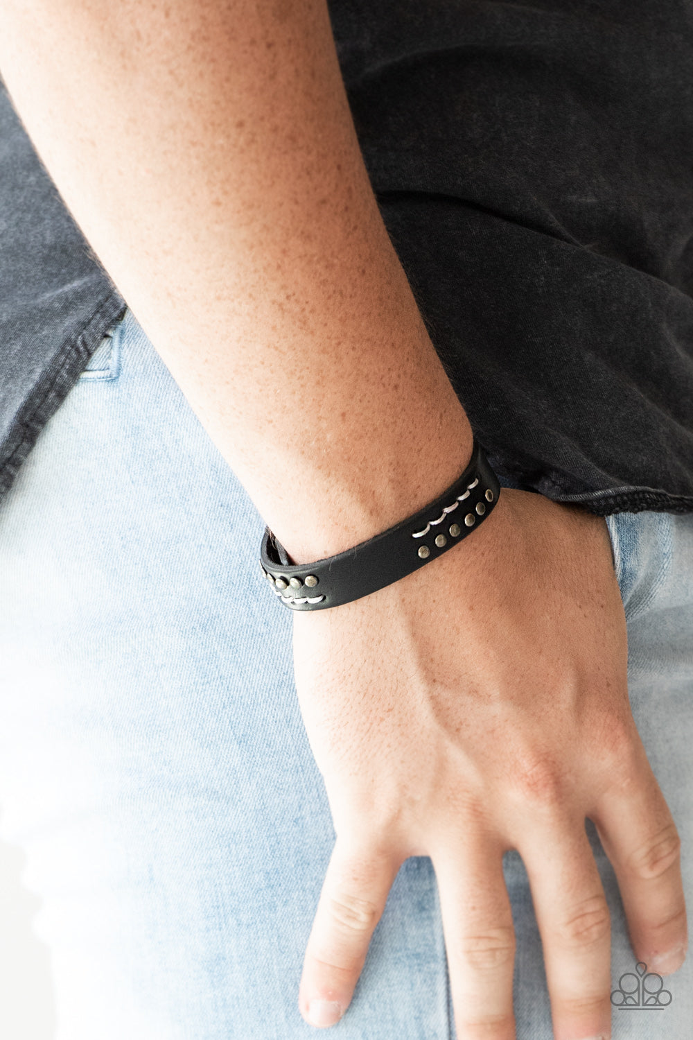 Always An Adventure-Black Urban Bracelet