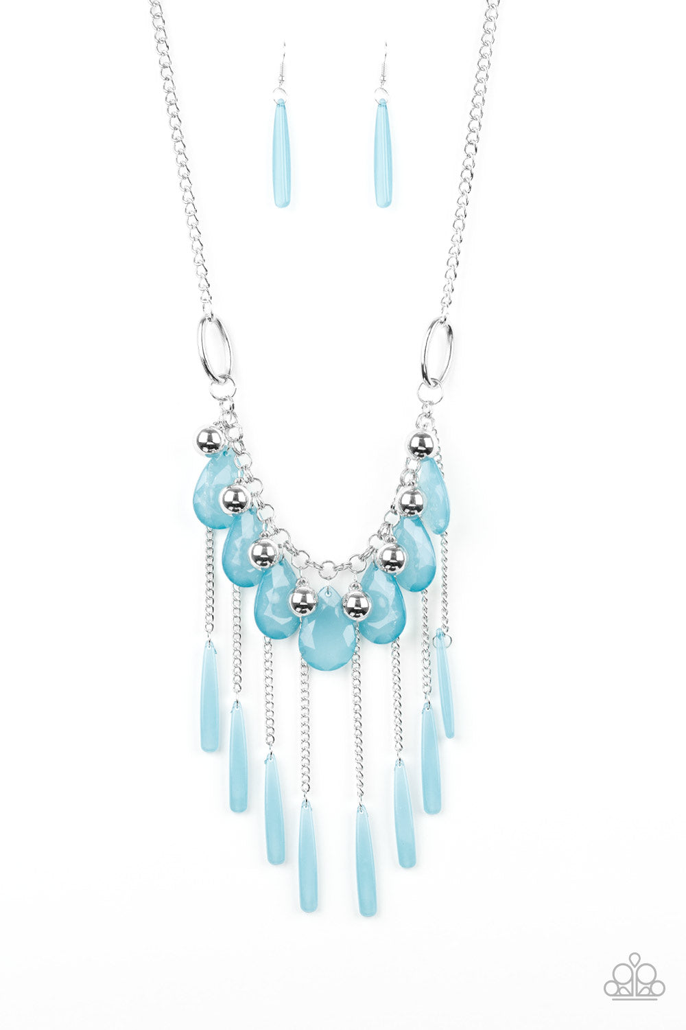 Roaring Riviera-Blue Necklace