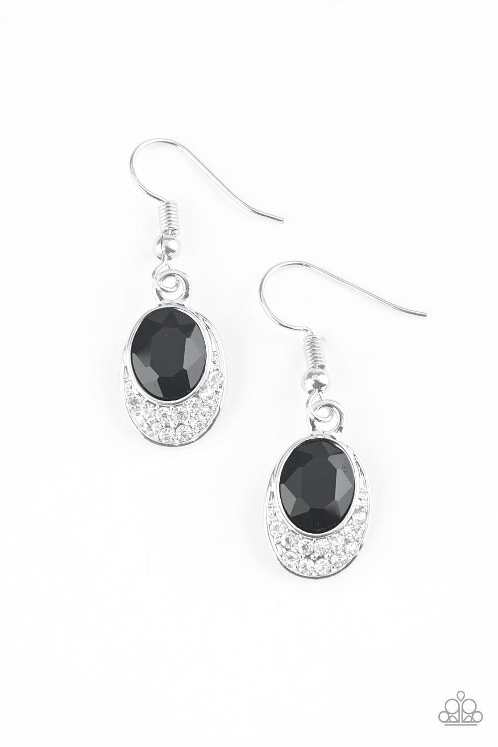 As Humanly POSH-ible-Black Earring