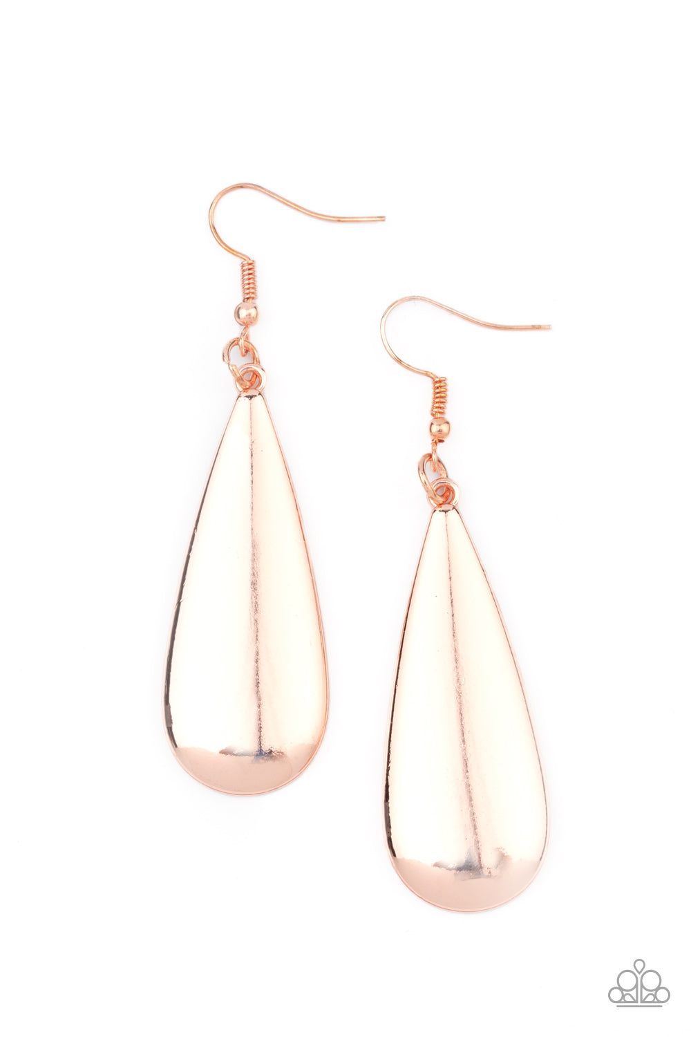 The Drop Off-Rose Gold Earring