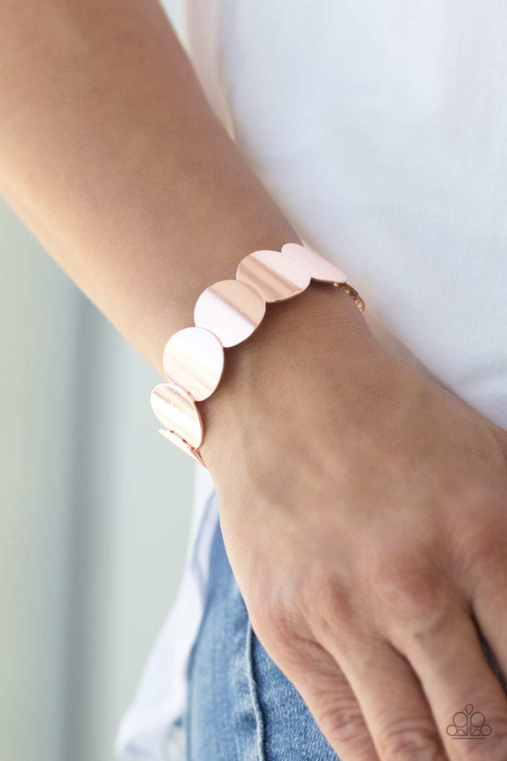 Industrial Influencer-Rose Gold Bracelet