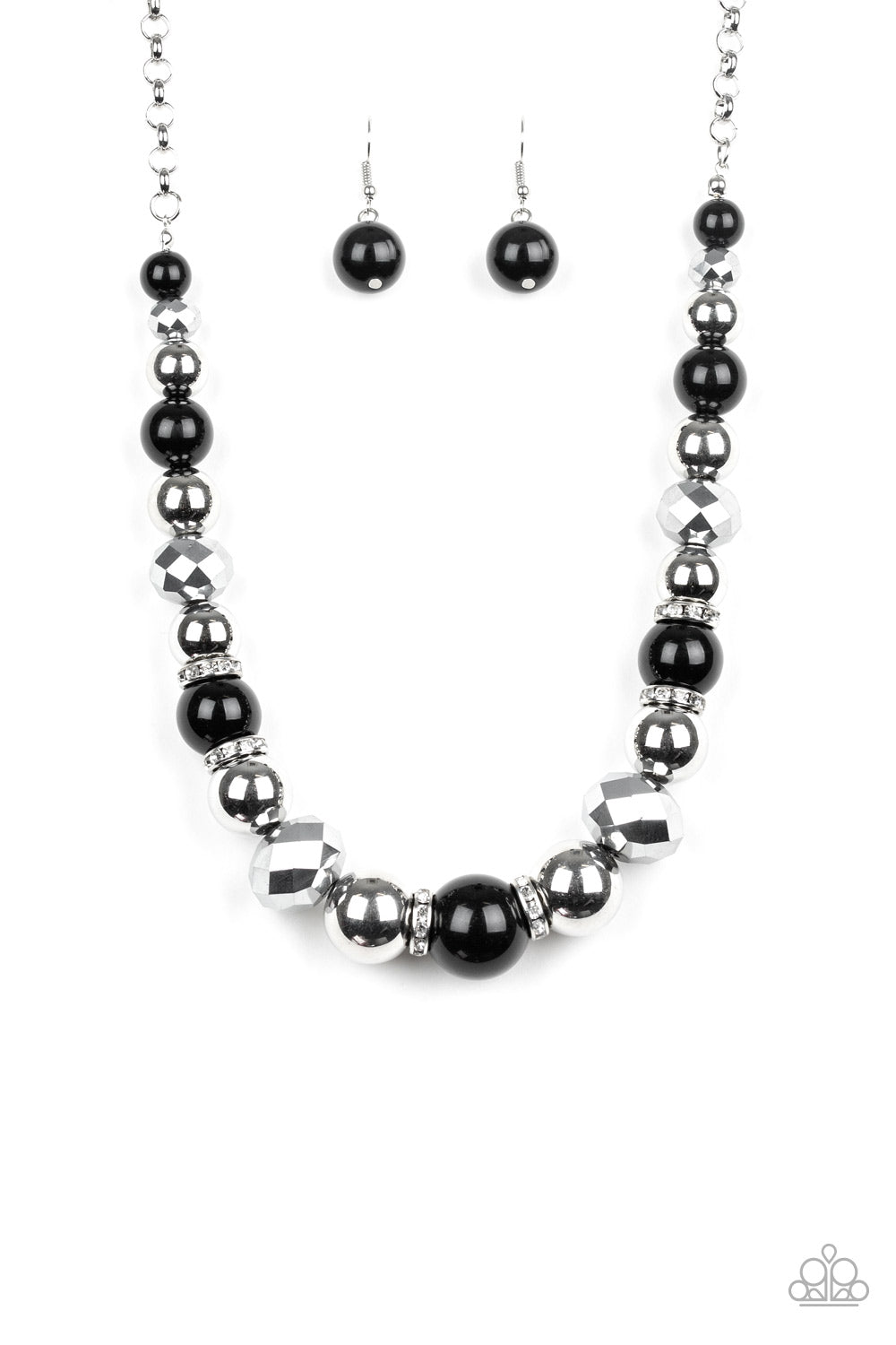 Weekend Party-Black Necklace
