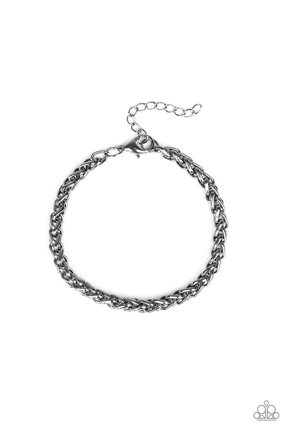 Knocked It Out Of The Park-Black Urban Bracelet