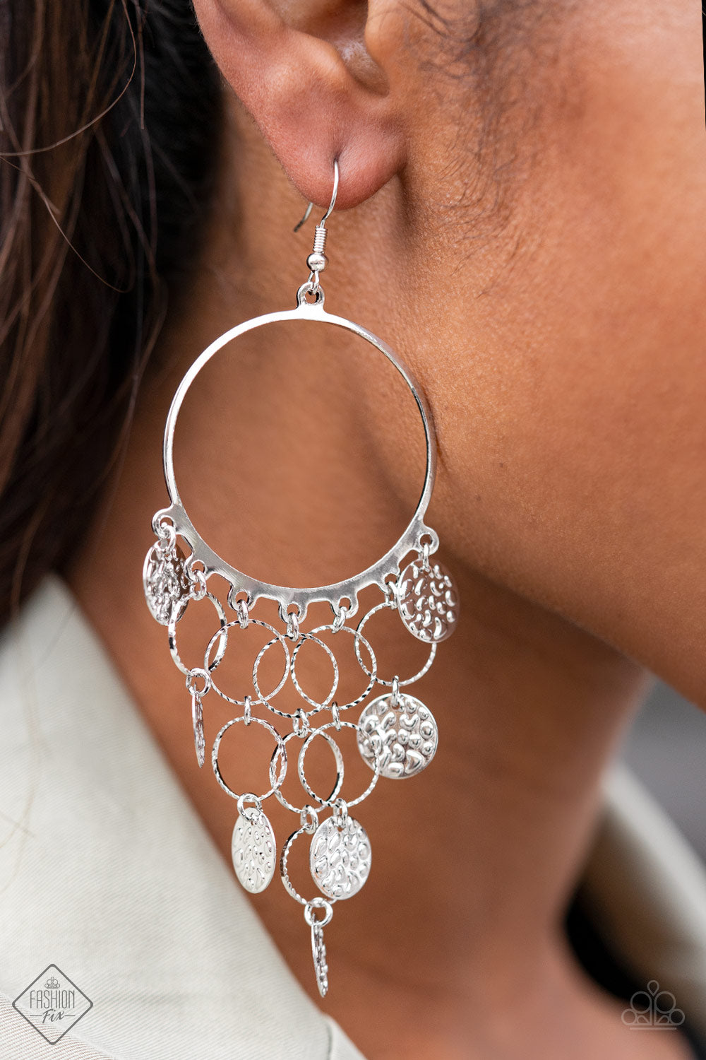 All CHIME High-Silver Earring