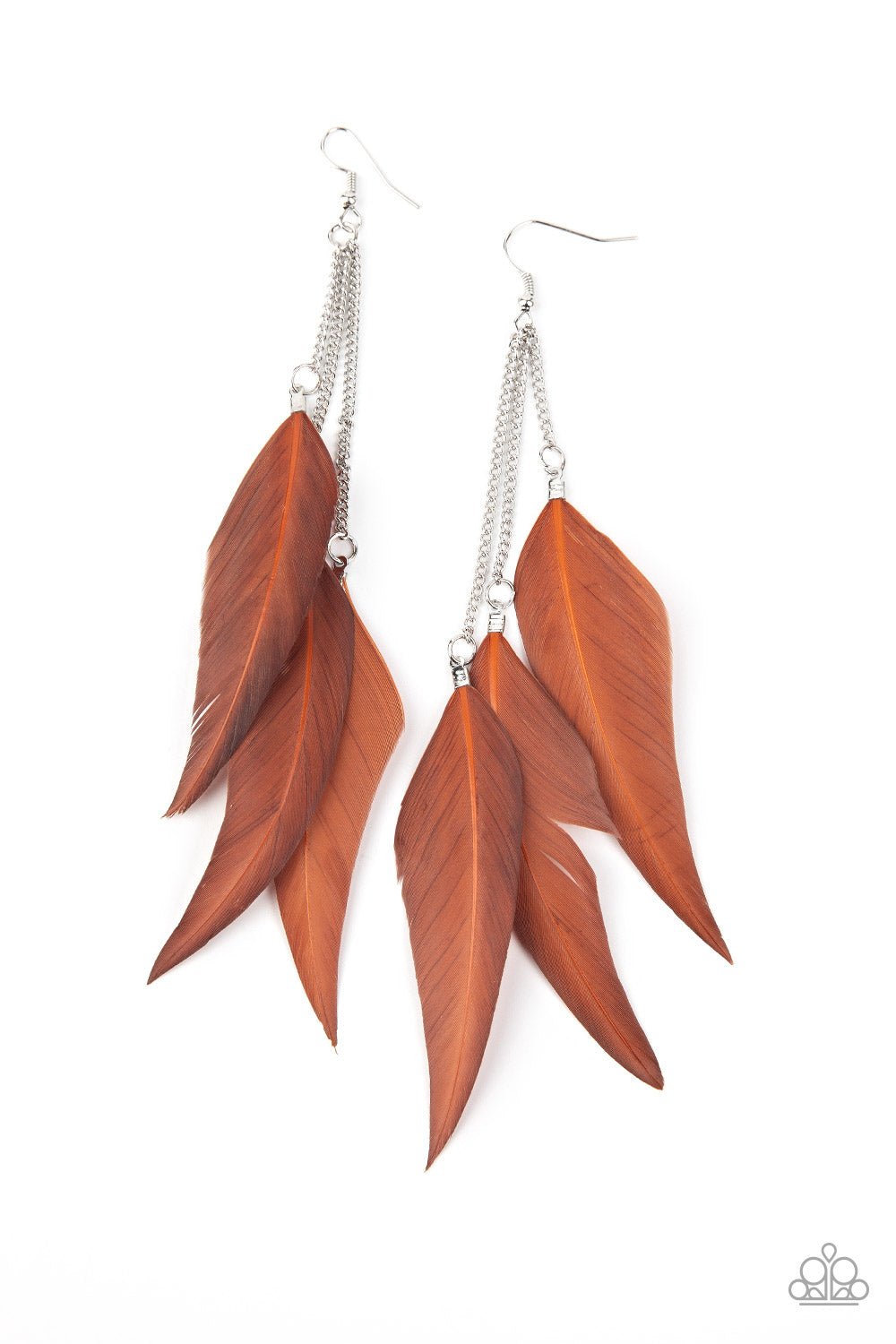 West Side Western-Brown Earring
