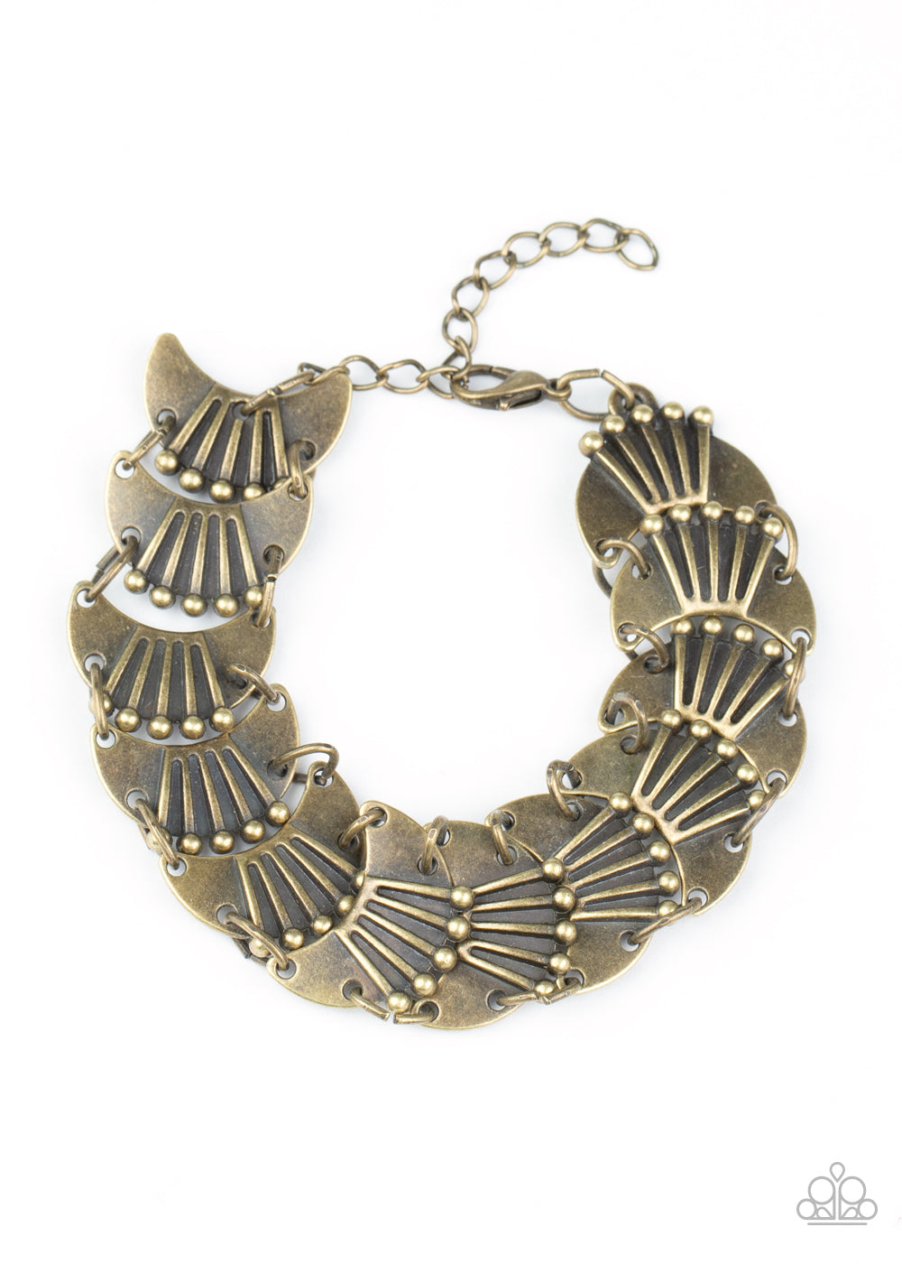 Moonlight Mesa-Brass Bracelet