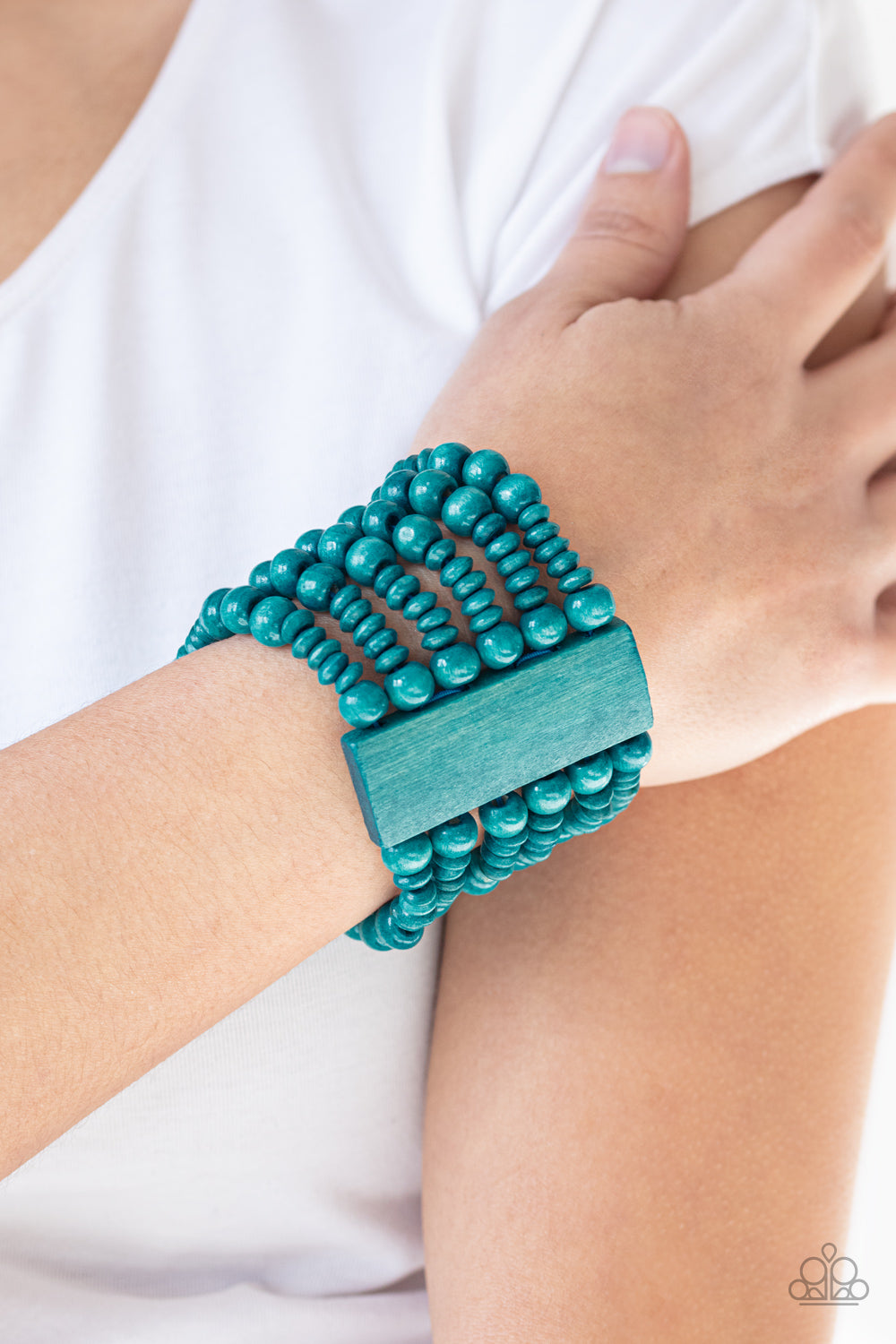 Don’t Stop BELIZE-ing-Blue Bracelet