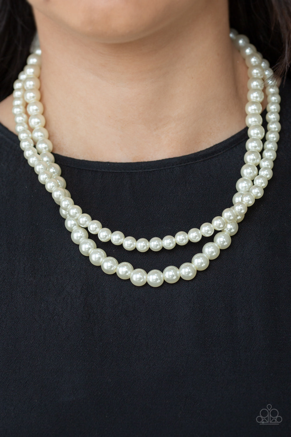 Woman Of The Century-White Necklace