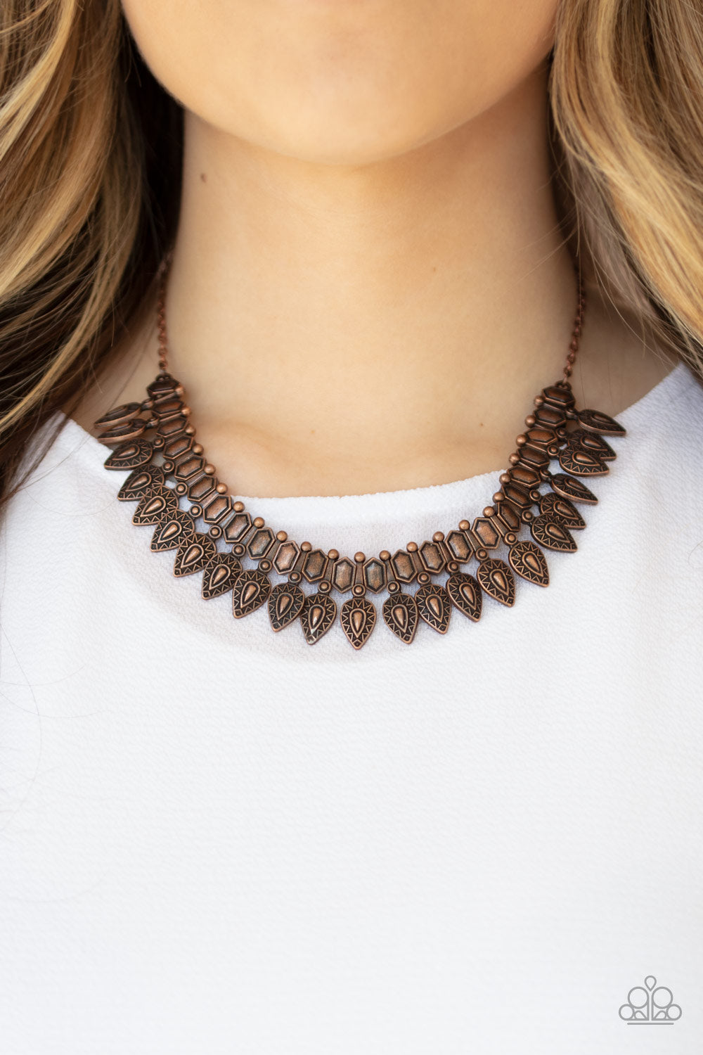 When The Hunter Becomes The Hunted-Copper Necklace