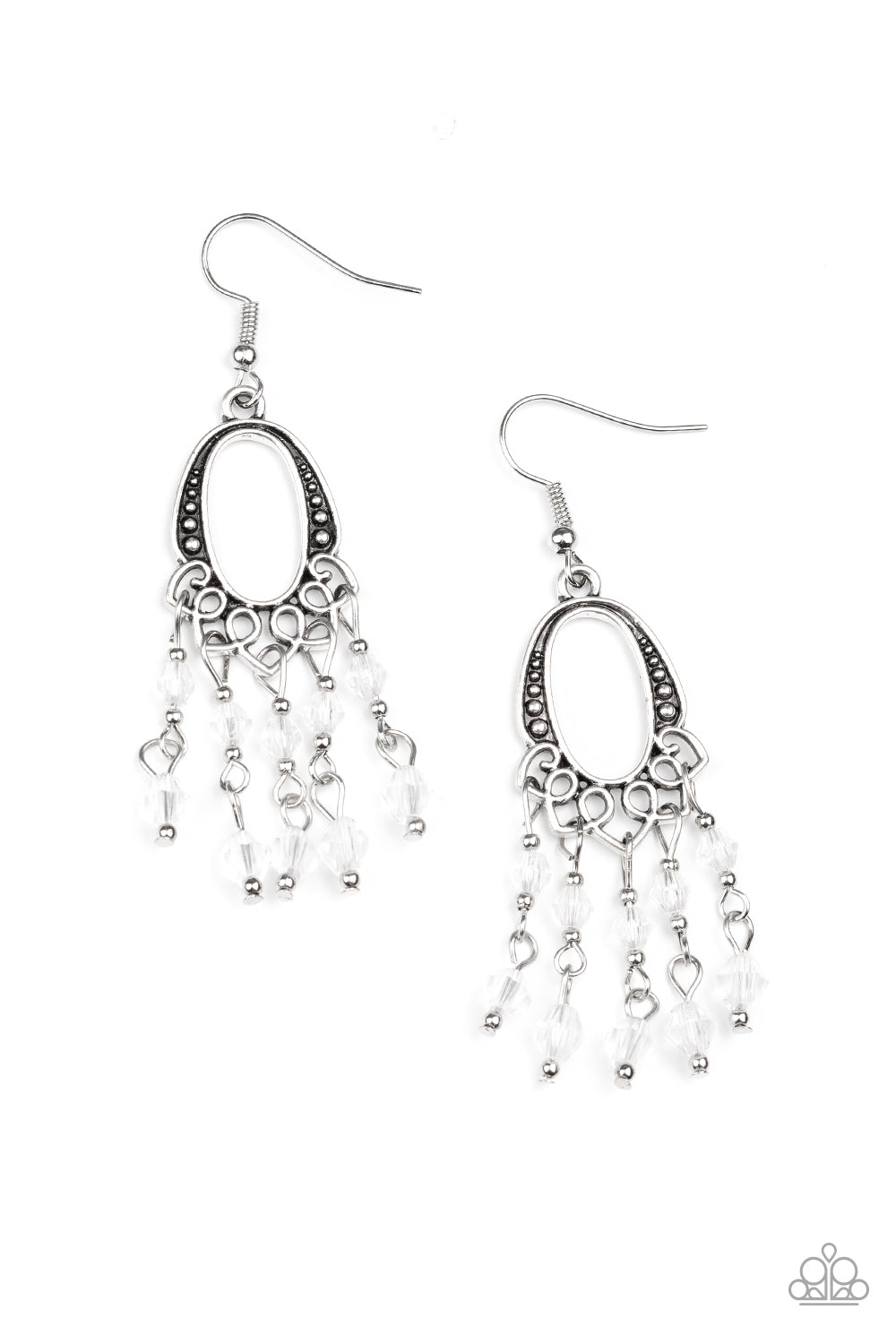 Not The Only Fish In The Sea-White Earring