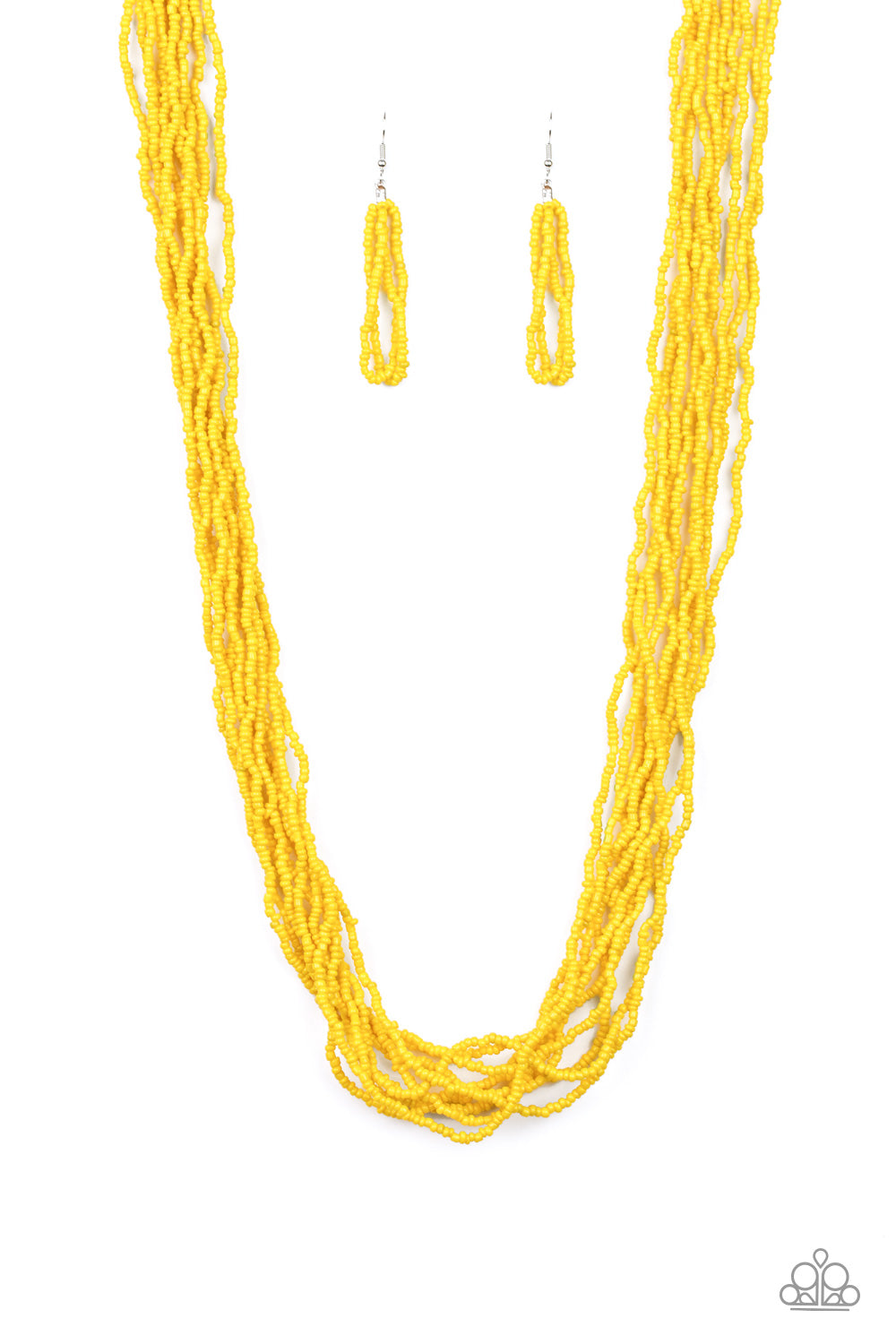 Congo Colada-Yellow Necklace