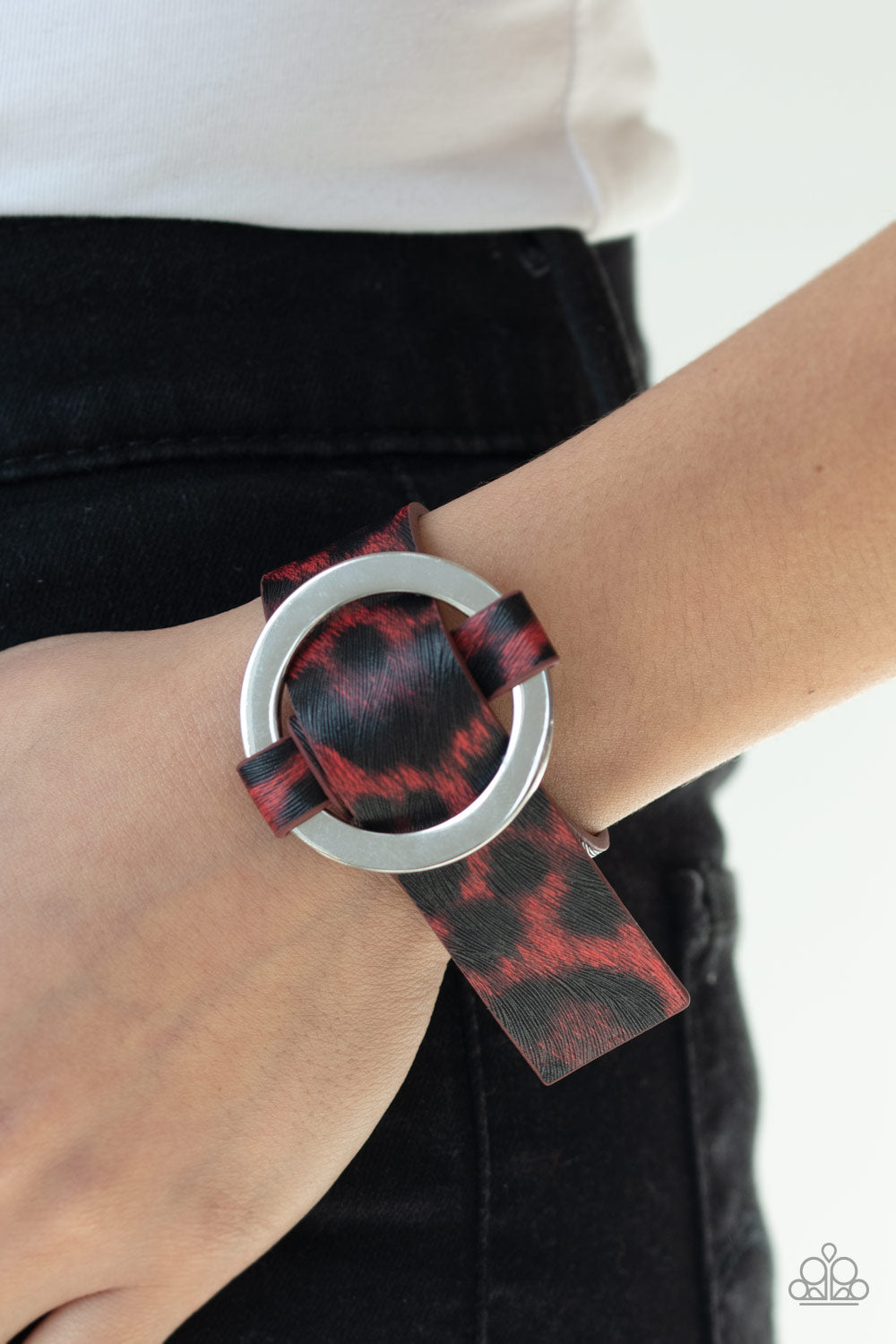 Jungle Cat Couture-Red Bracelet