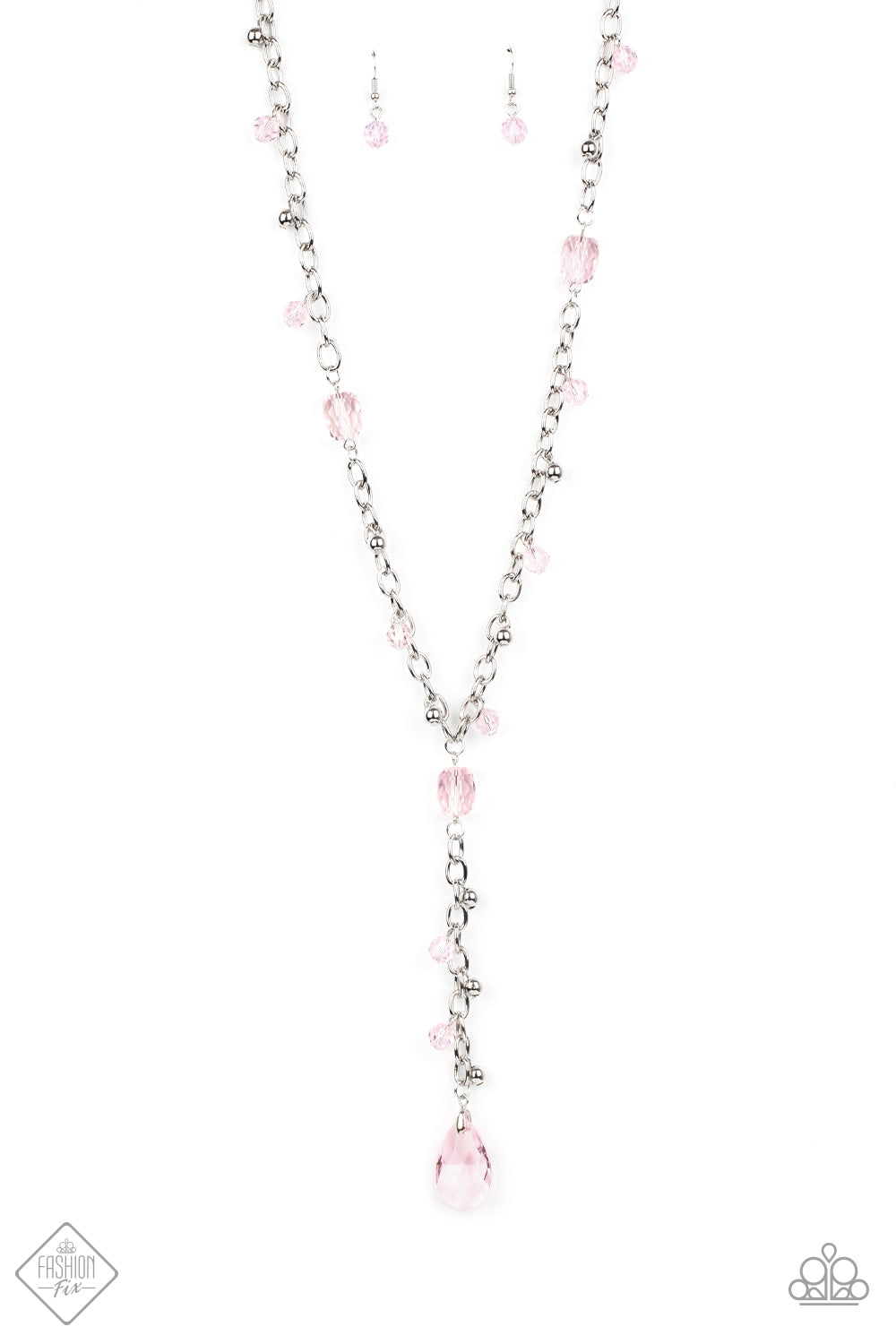 Afterglow Party-Pink Necklace
