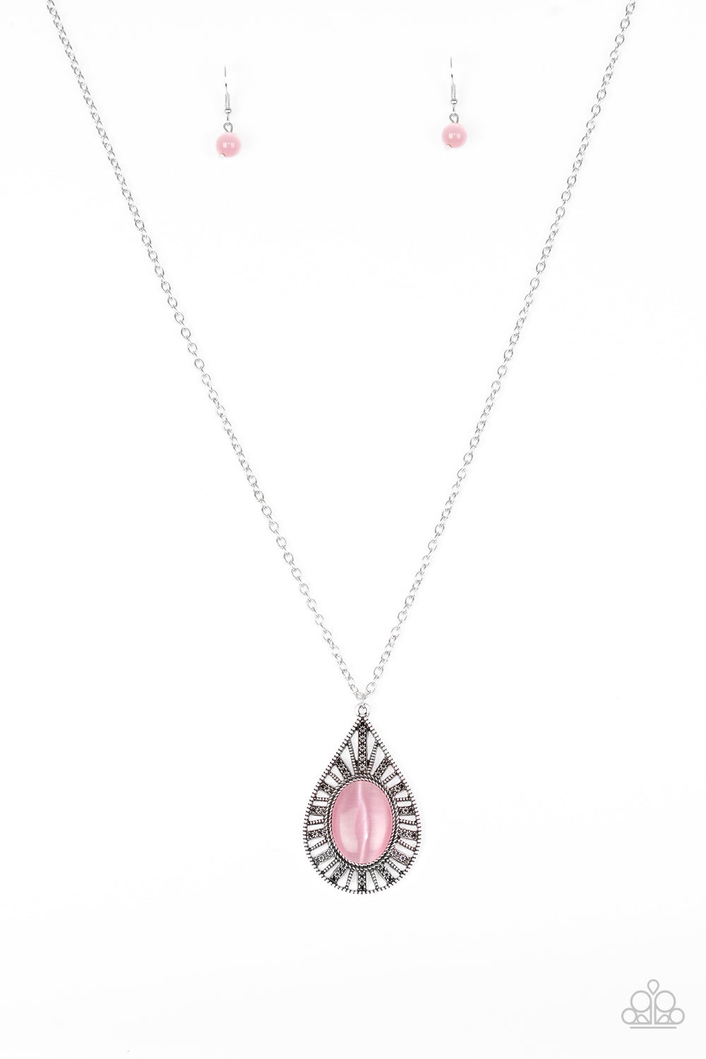 Total Tranquility-Pink Necklace