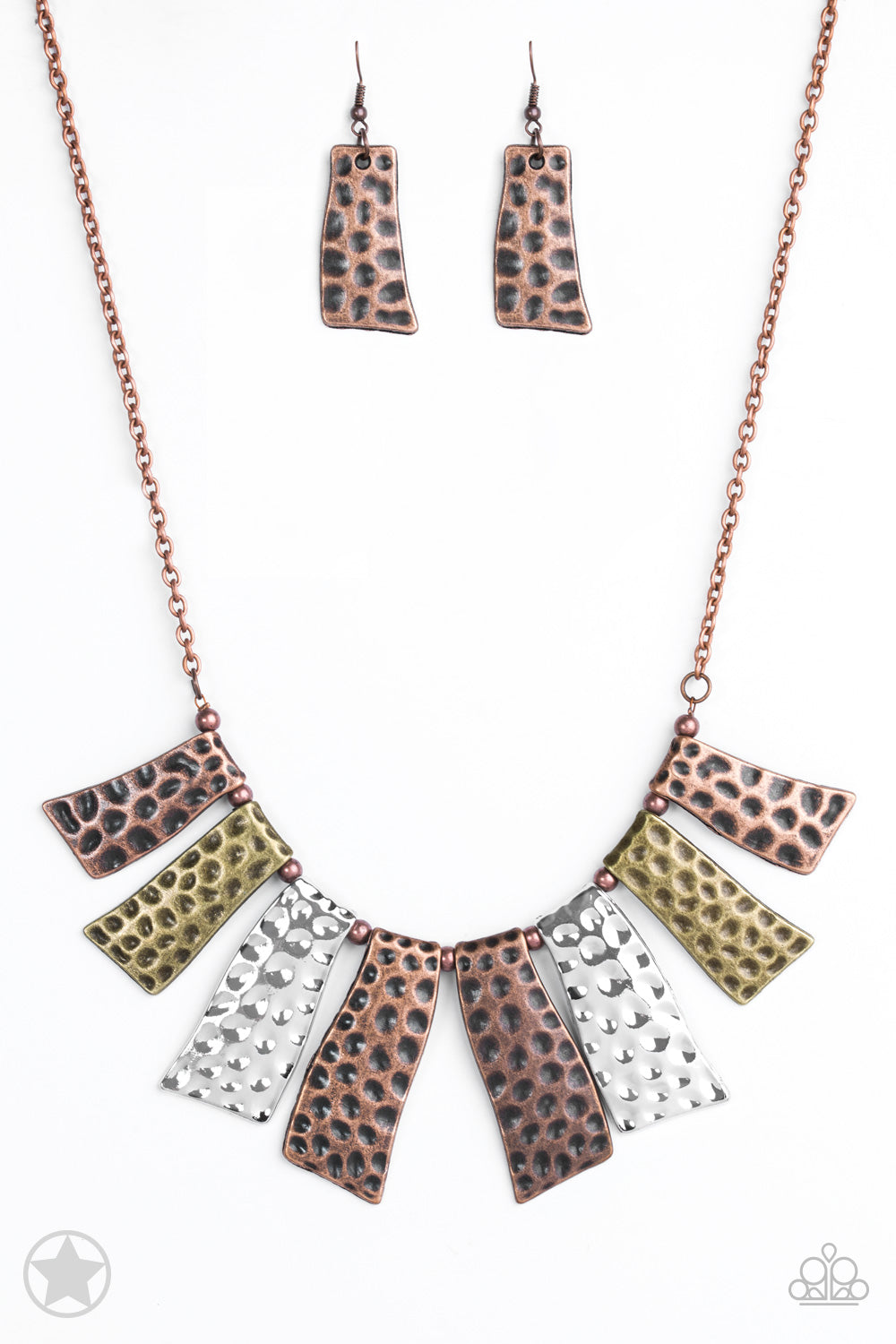 A Fan of The Tribe-Copper Necklace