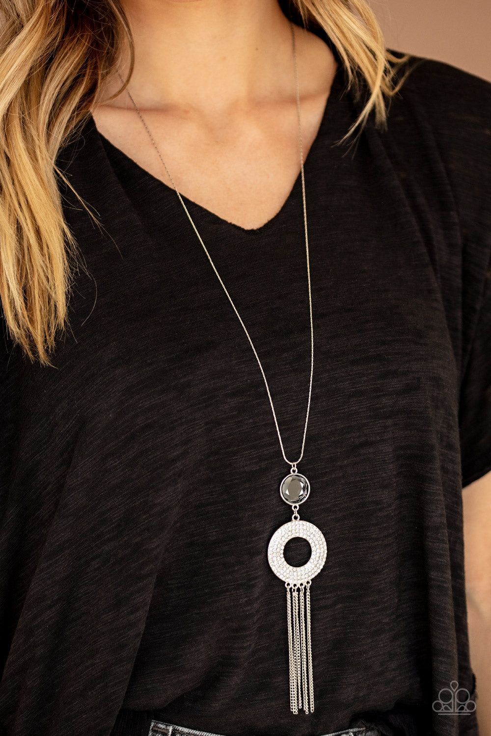 Sassy As They Come-Silver Necklace
