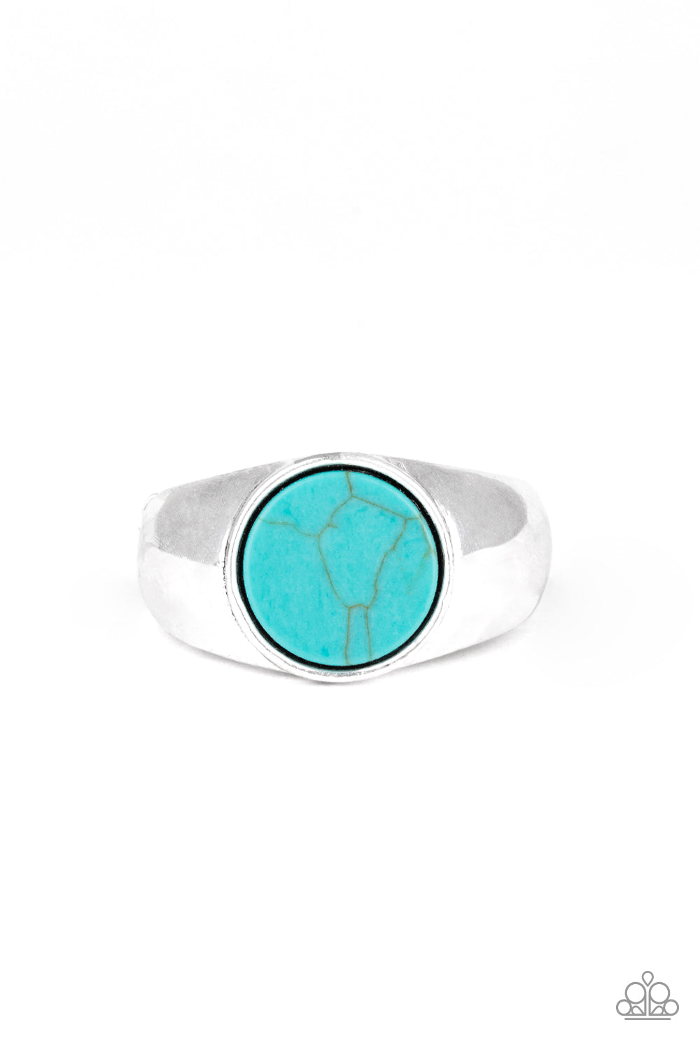 Carbon Print-Blue Ring