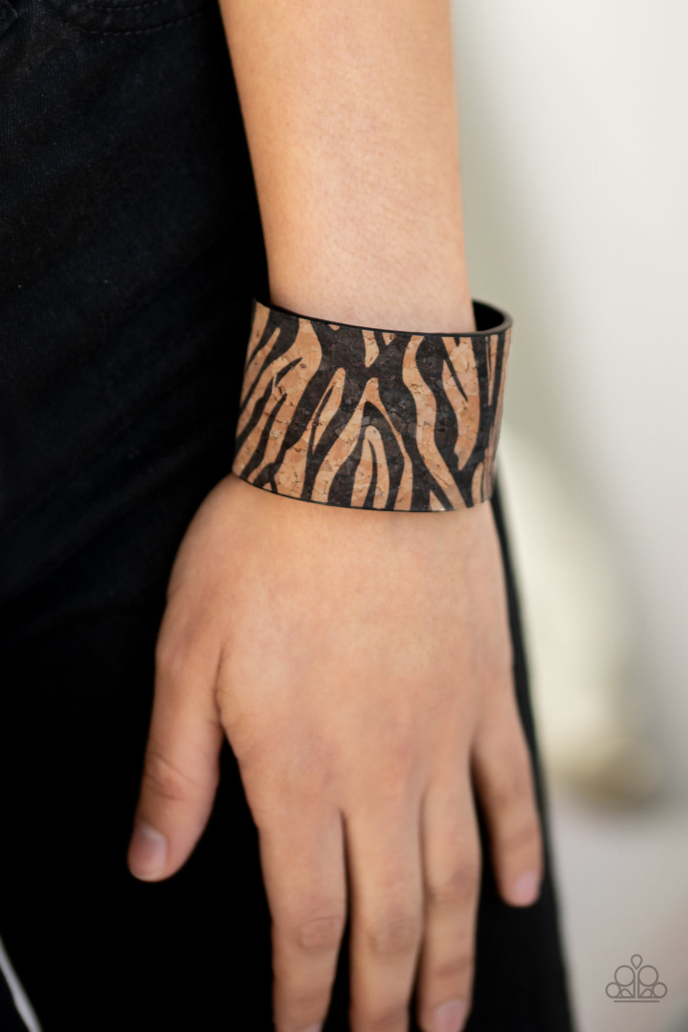 Zebra Zone-Black Bracelet