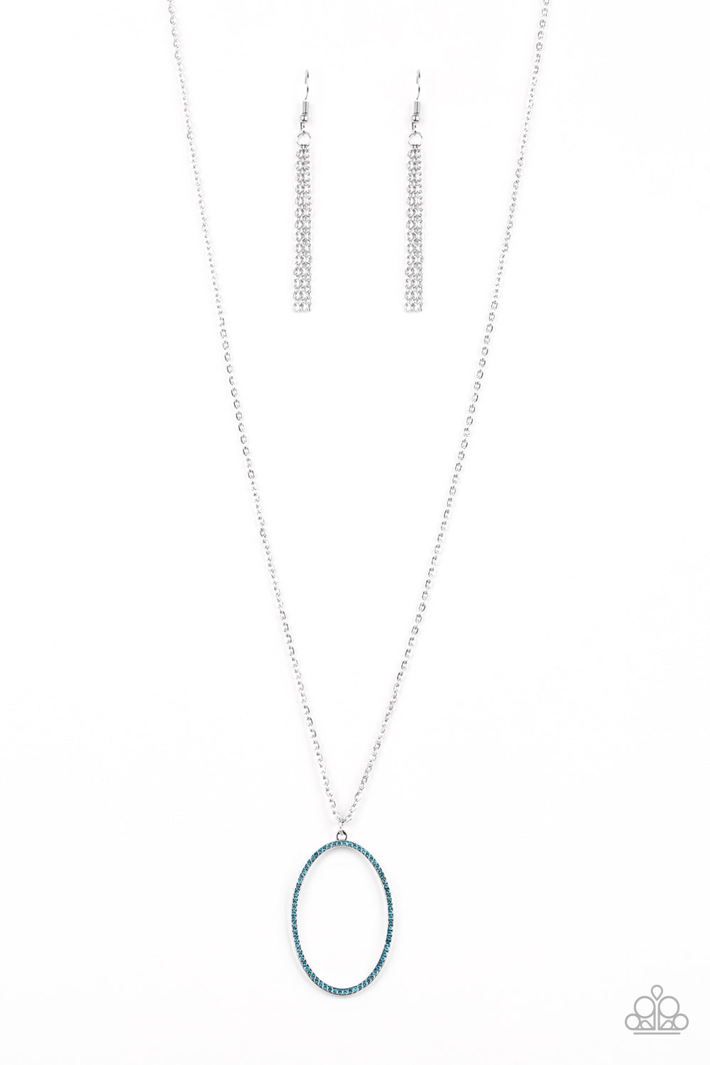 A Dazzling Distraction-Blue Necklace