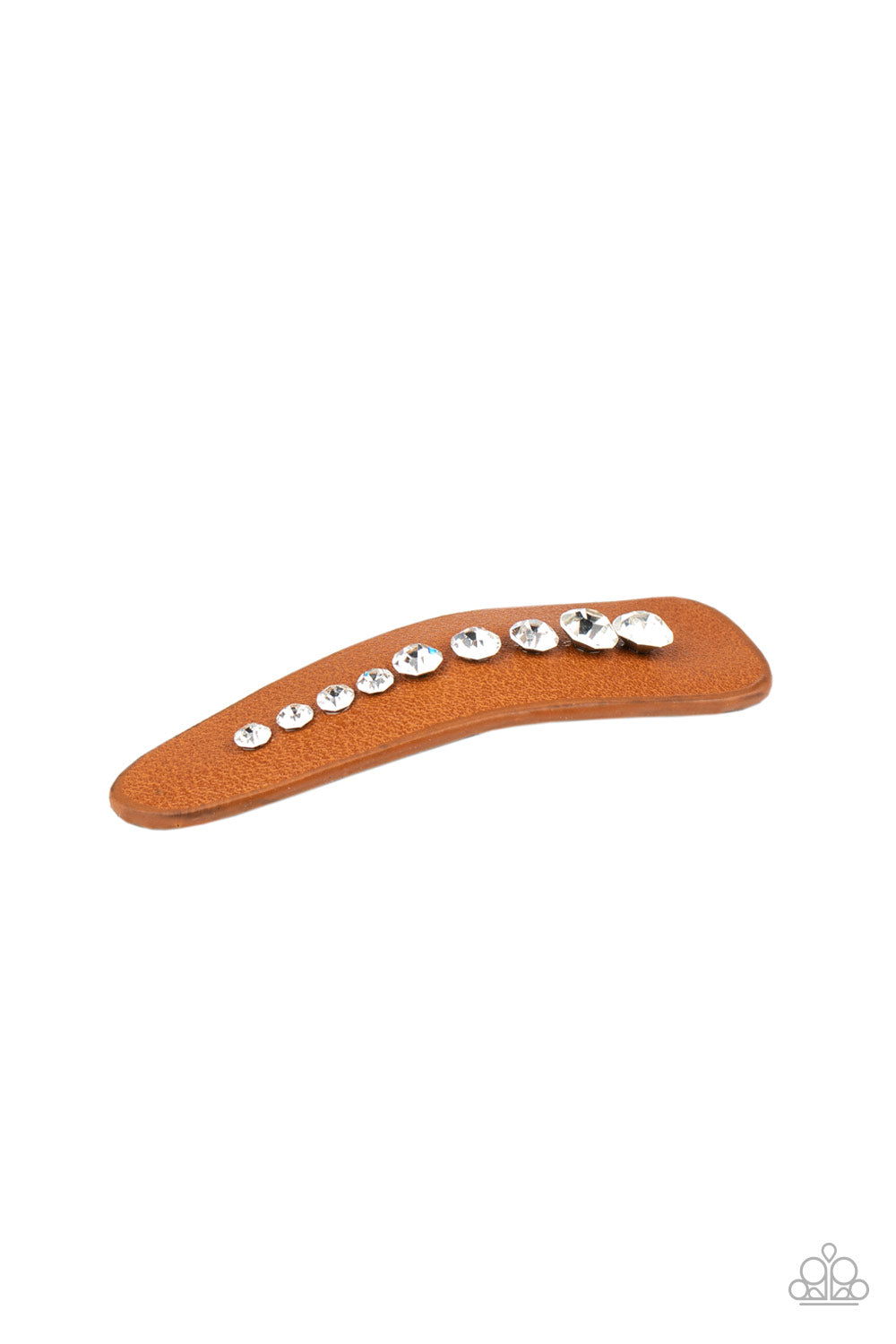 Snap Out of It! Brown Hair Clip
