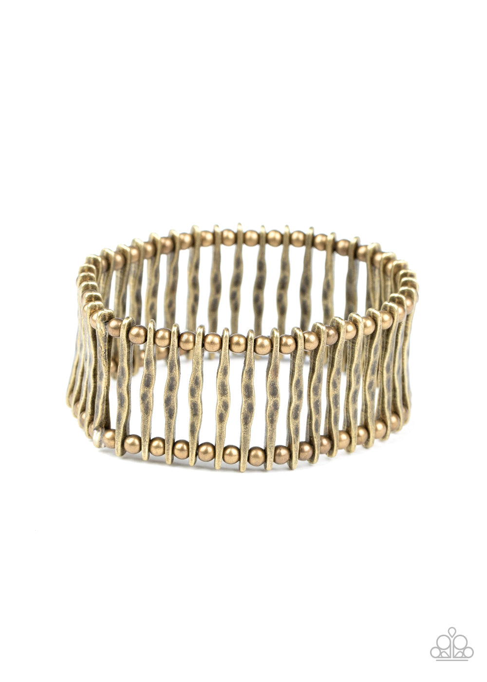 Rustic Rebellion-Brass Bracelet
