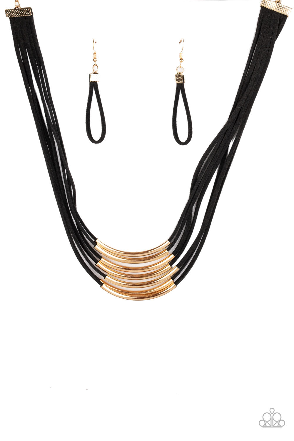 Walk The WALKABOUT-Gold Necklace
