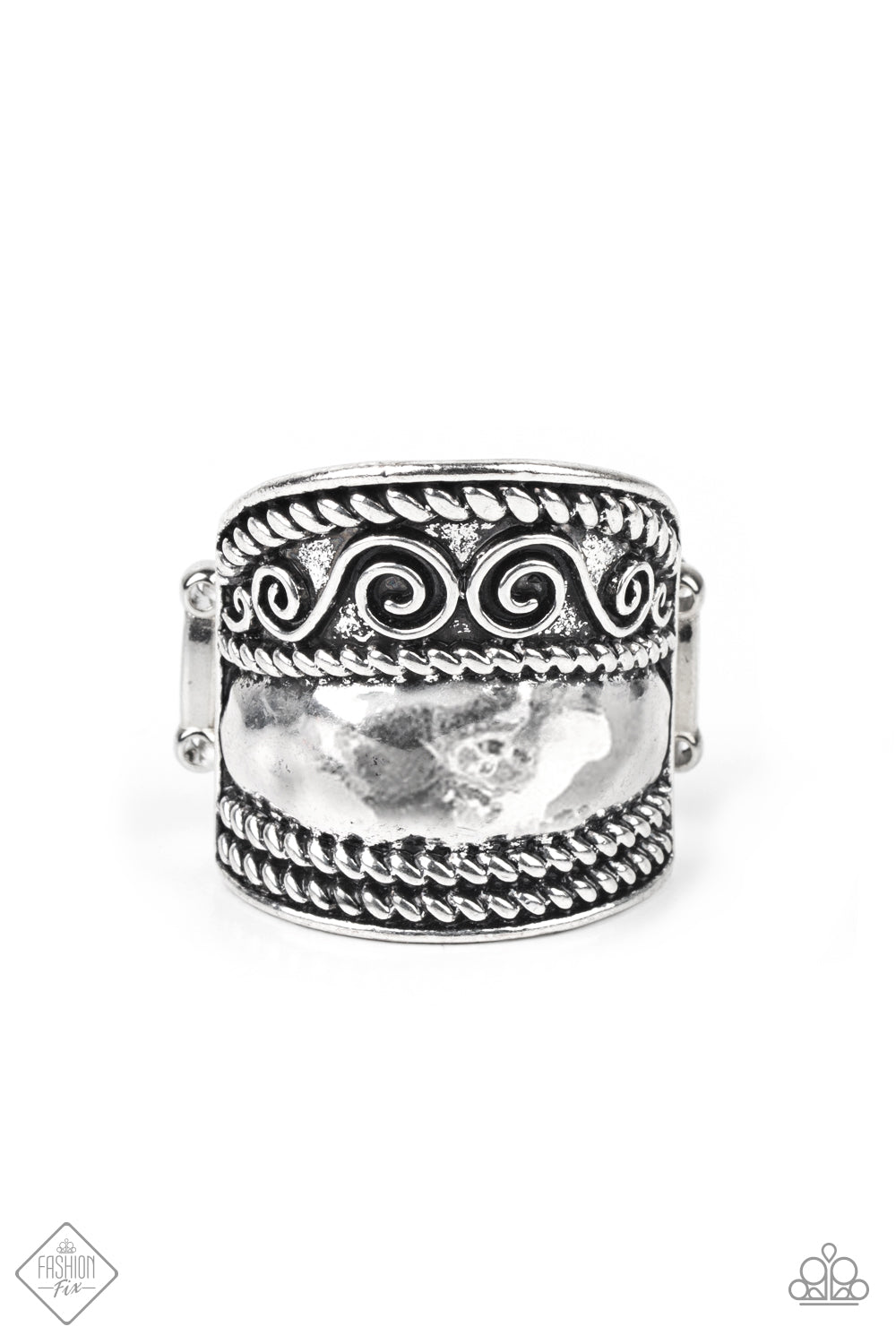Texture Tantrum-Silver Ring