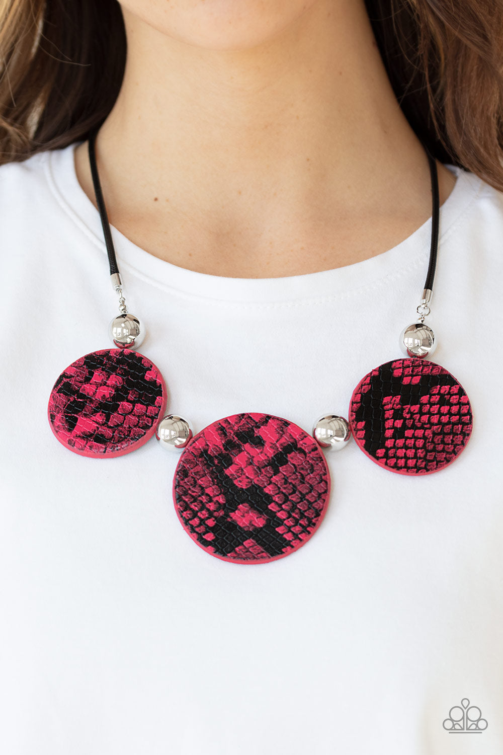 Viper Pit-Pink Neckace
