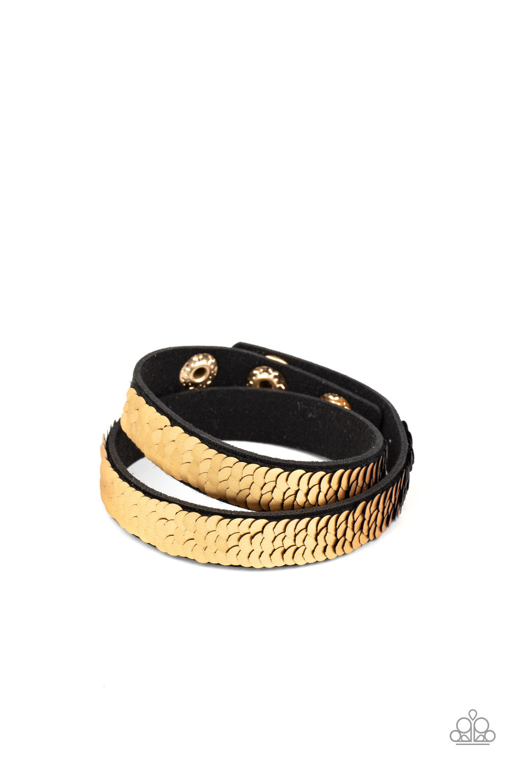 Under The SEQUINS-Black Urban Bracelet