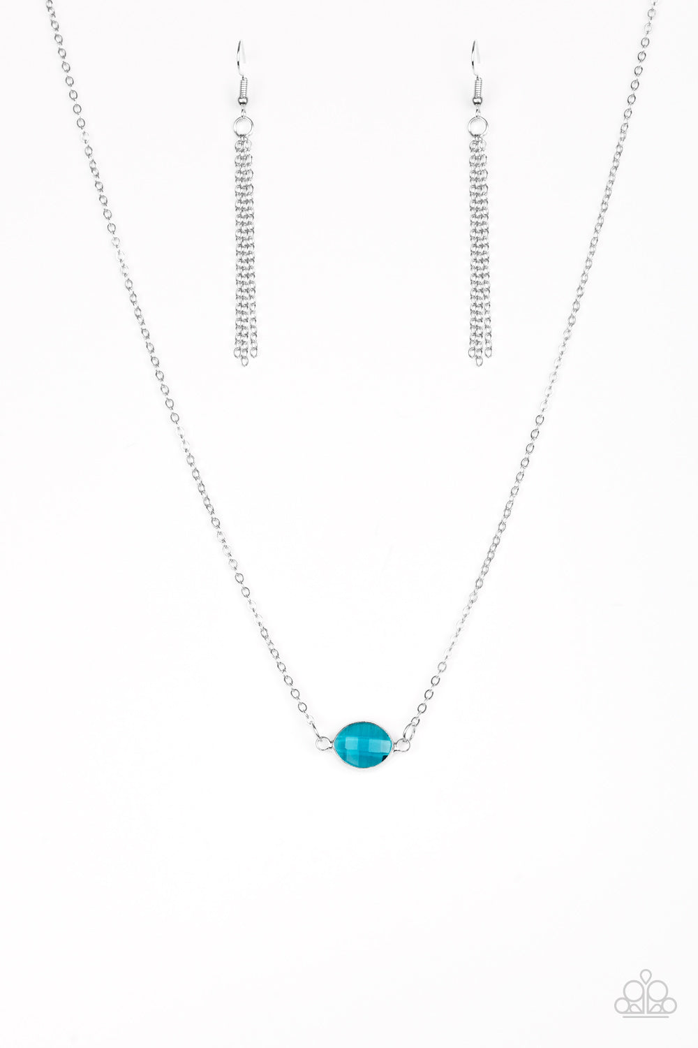 Fashionably Fantabulous-Blue Necklace