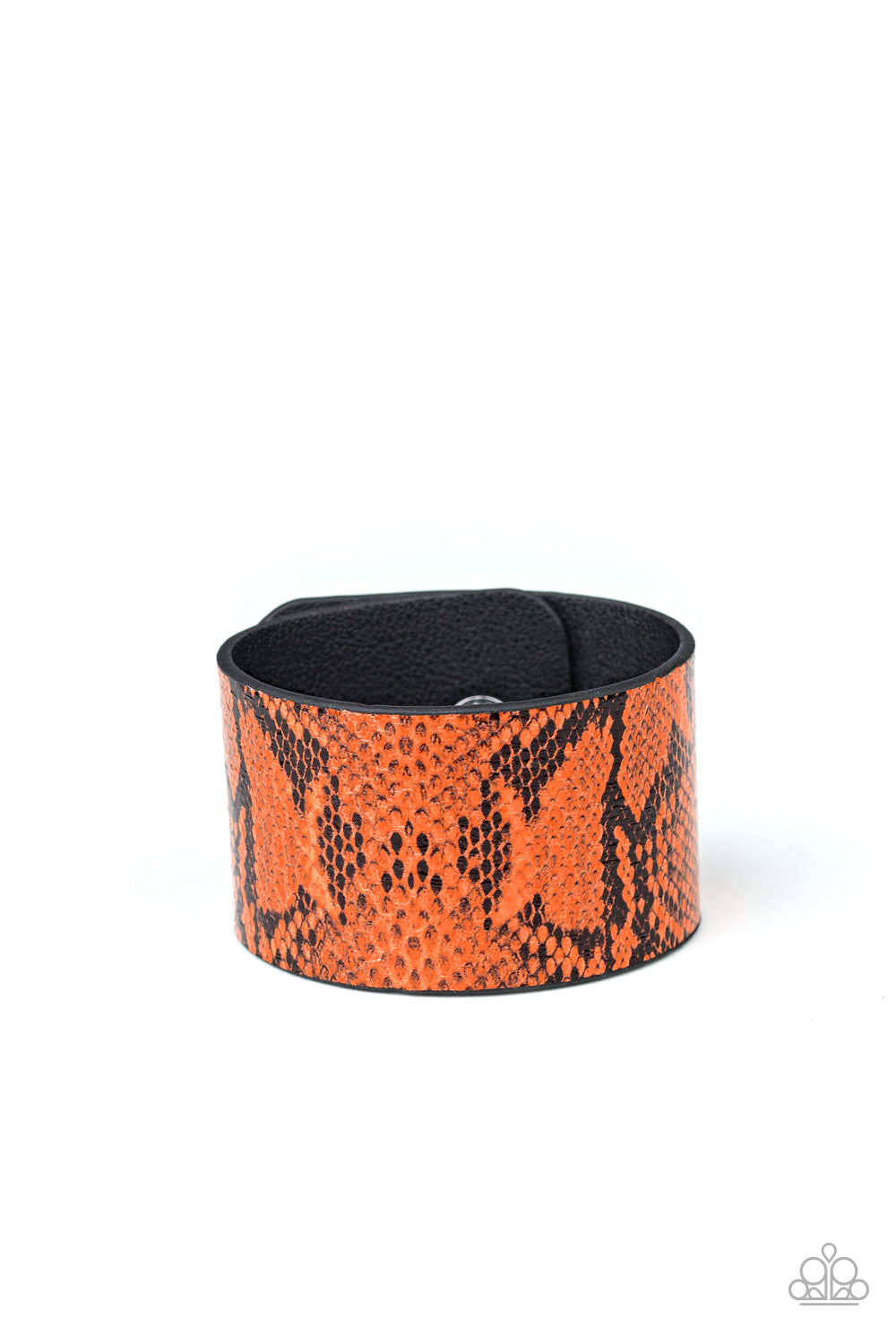 Its a Jungle Out There-Orange Urban Bracelet