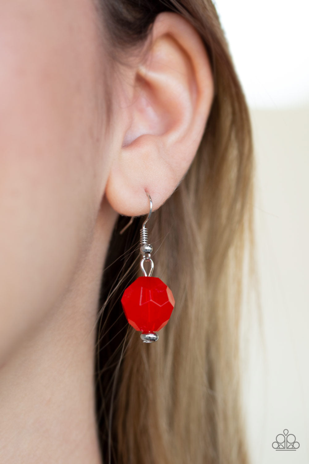 Dine and Dash-Red Necklace