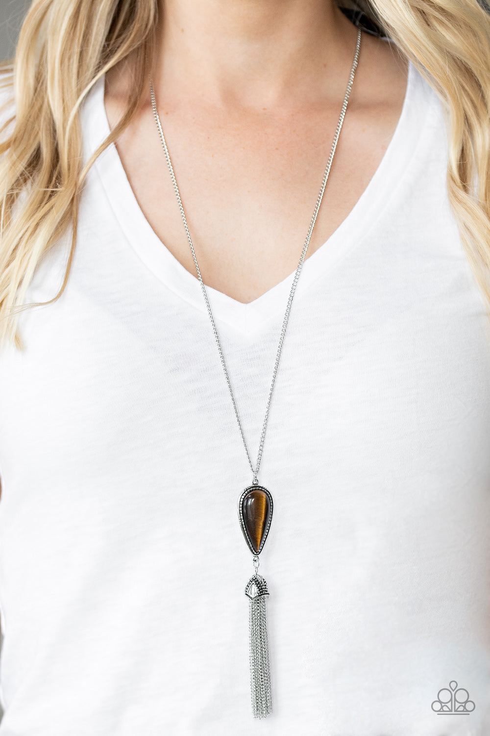 Zen-Generation Brown Necklace