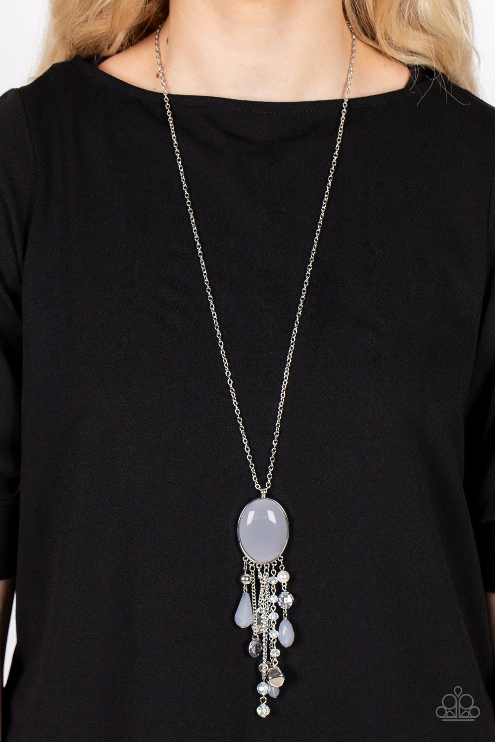 Whimsical Wishes-Silver Necklace