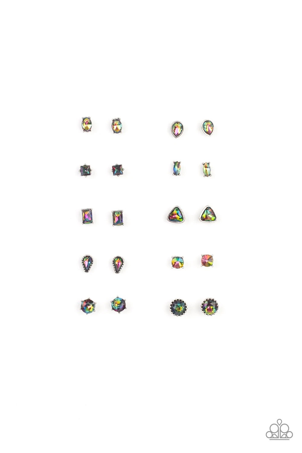 Starlet Shimmer Earring-Oil Spill Rhinestone 25662844