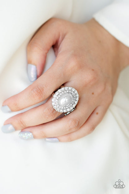 Sprinkle On The Shimmer- White Ring