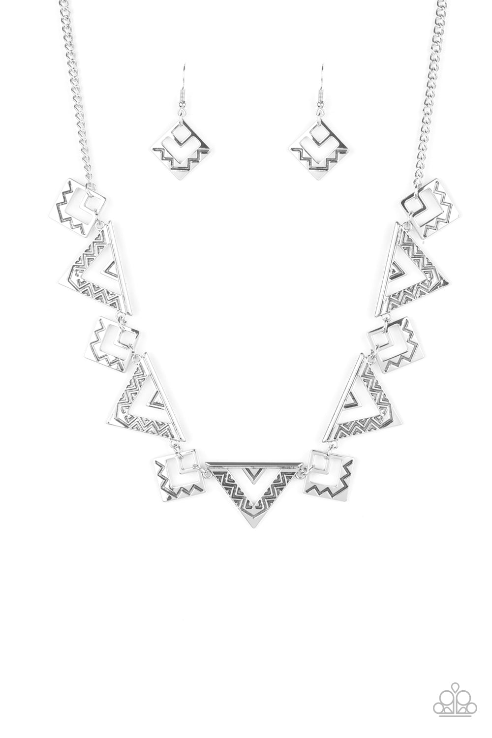 Giza Goals-Silver Necklace