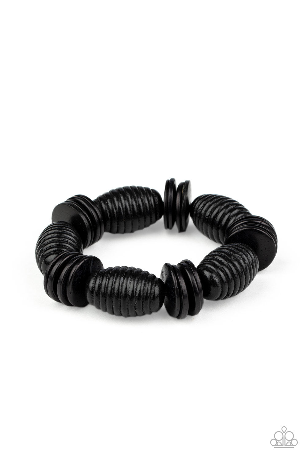 Caribbean Castaway-Black Bracelet